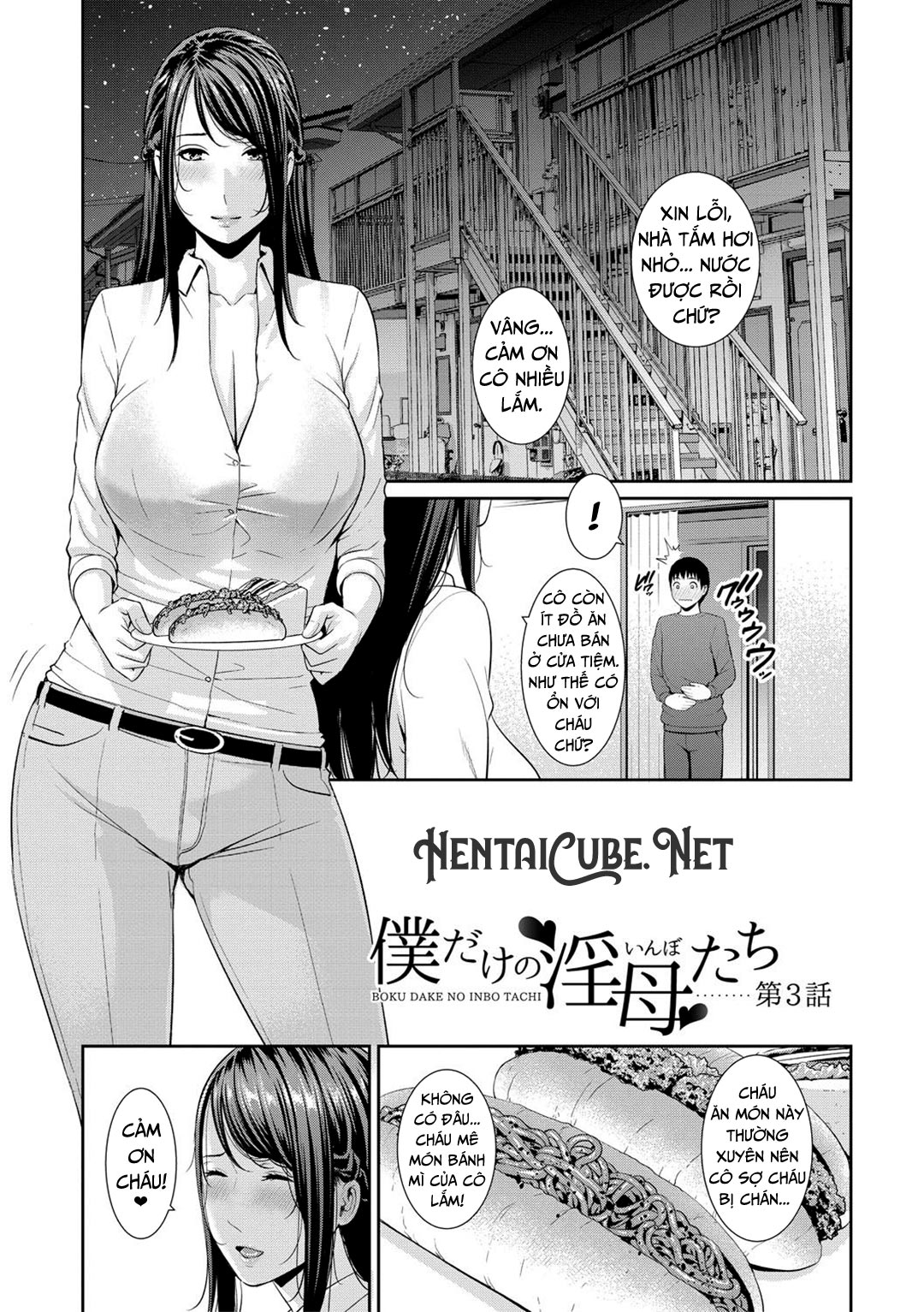 Đọc truyện hentai Ba người mẹ cuồng dâm - Chap 3