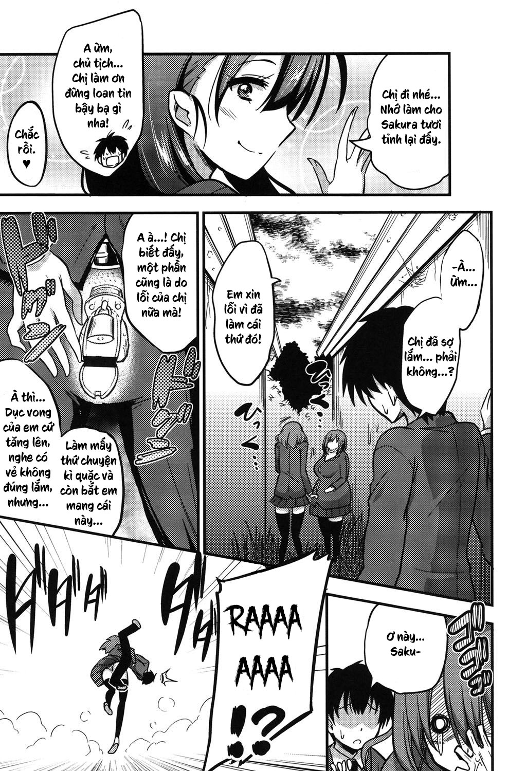 Đọc truyện hentai Tôi Là Nô Lệ Của Cô Ấy - Chap 3