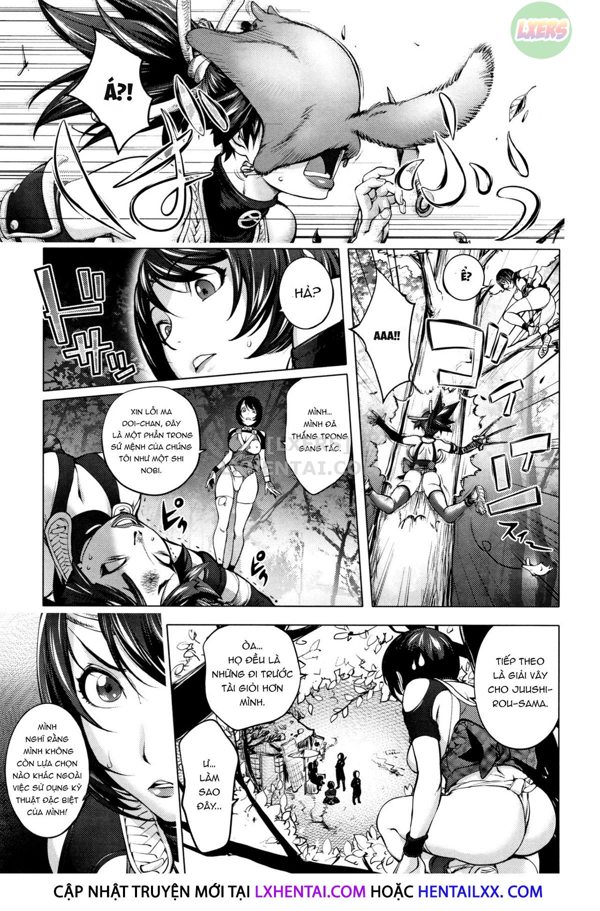 Đọc truyện hentai Sonna Riyuu De Yararechau? - Chap 9 - END