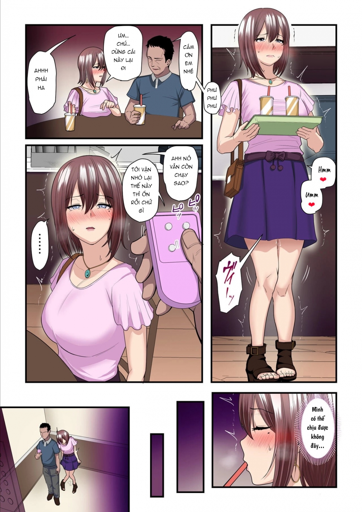 Đọc truyện hentai Kaede-chan và Bố đường - Chap 1