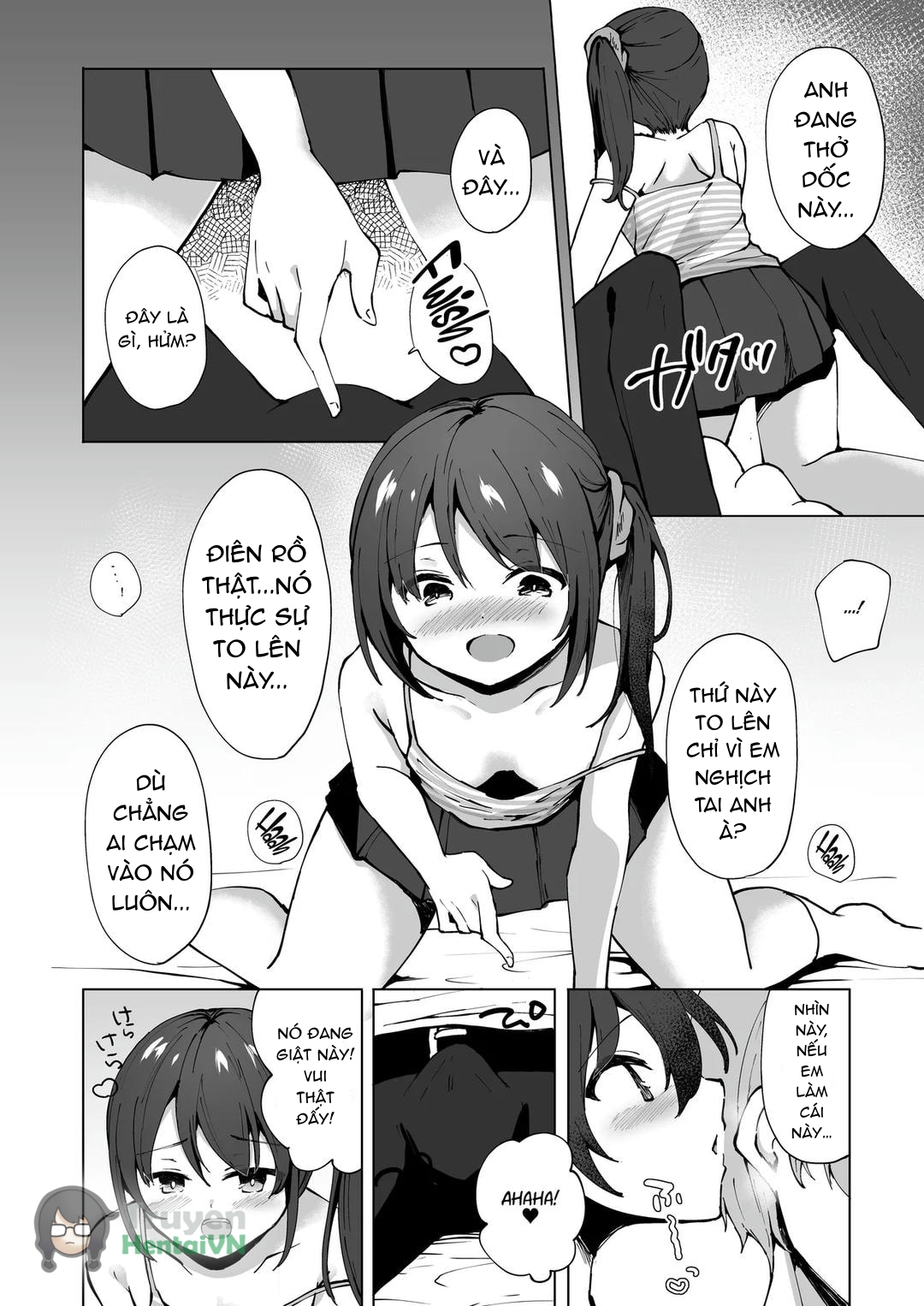 Đọc truyện hentai Namaiki J Imouto ga Onii-chan no Yumenikki o Kanaechau! Onii-chan, Kouiu no ga Suki nan desho? - Oneshot