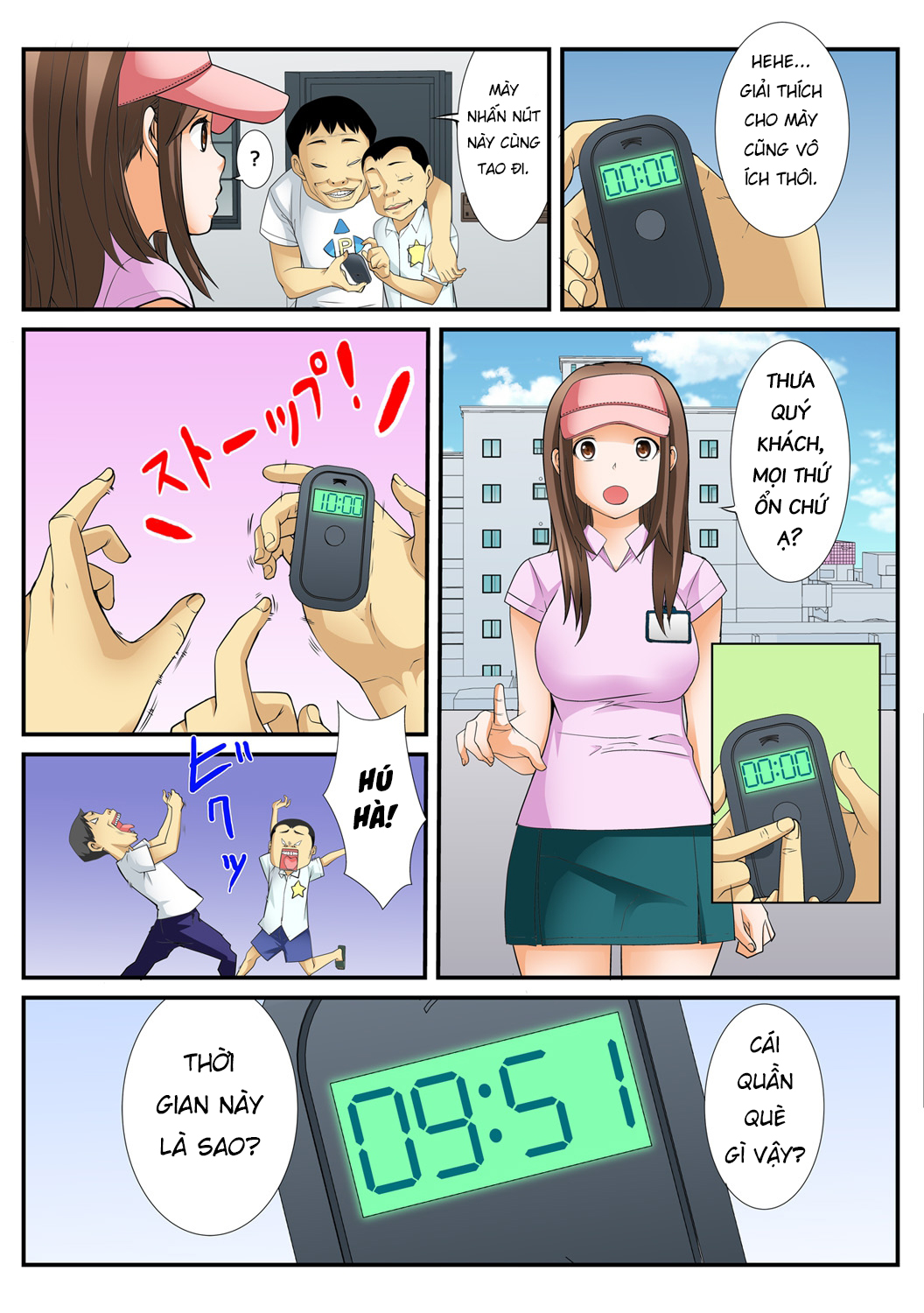 Đọc truyện hentai Ngưng đọng thời gian và đi chịch dạo!!! - Chap 1