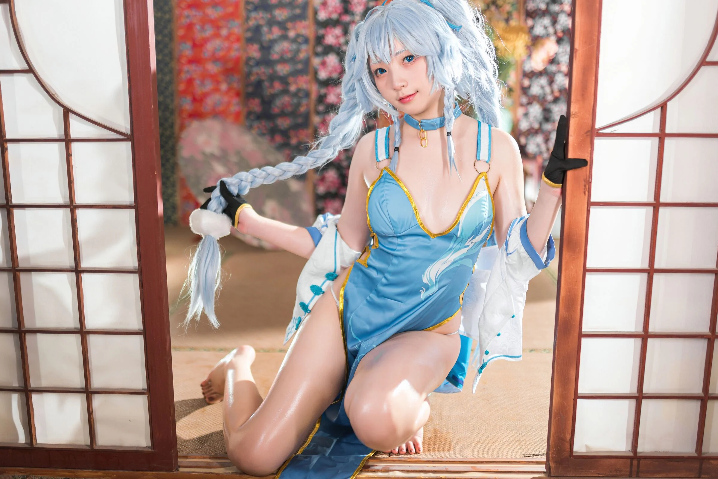Đọc truyện hentai Tuyển tập Albums siêu phẩm Cosplay - Chap 466 - Flower Bell PA15 - Delphinium Charm