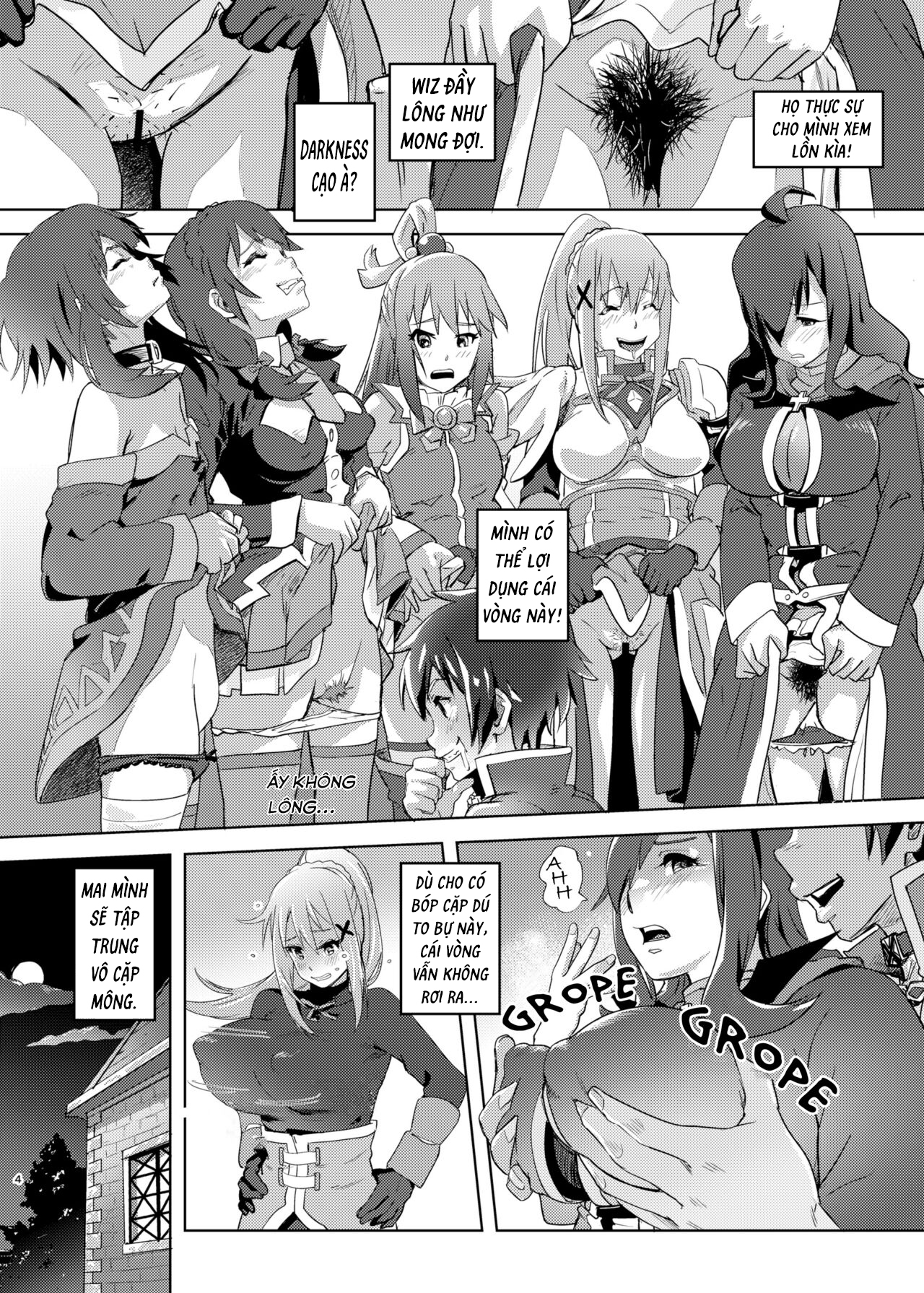 Đọc truyện hentai Kazuma và Cái Vòng Thắt Cổ - Chap 1