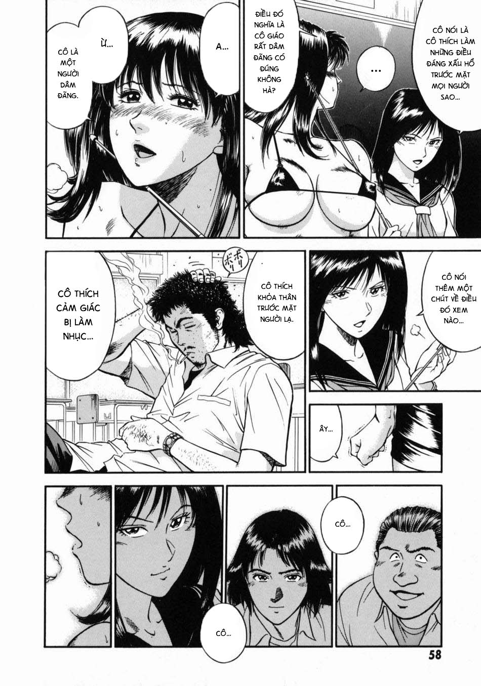 Đọc truyện hentai Nữ giáo viên Rieka - Chap 3