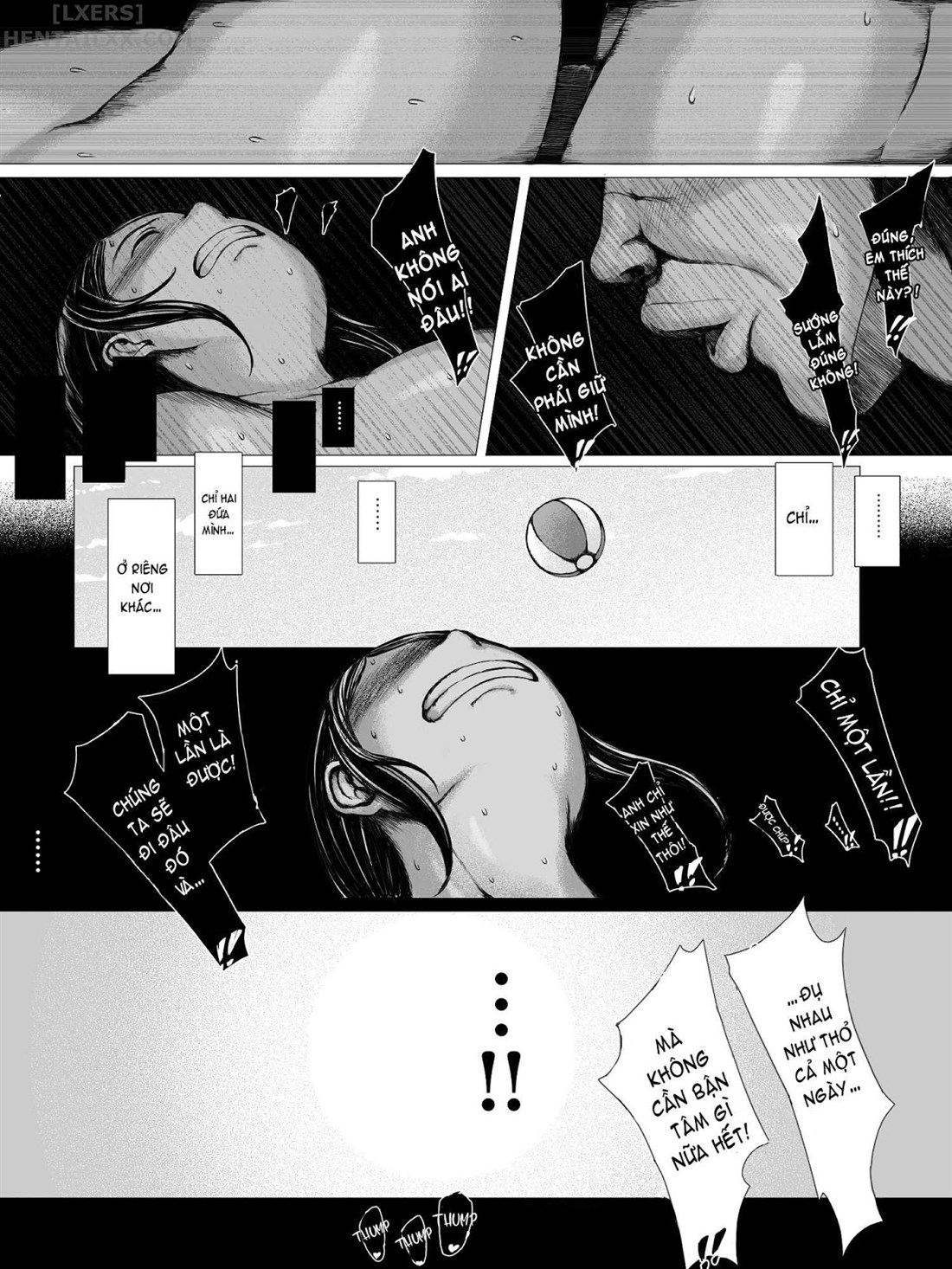 Đọc truyện hentai Hahagui Ottori Okaasan ga Toshishita Yarichin ni Nerawareru Toki - Chap 1C