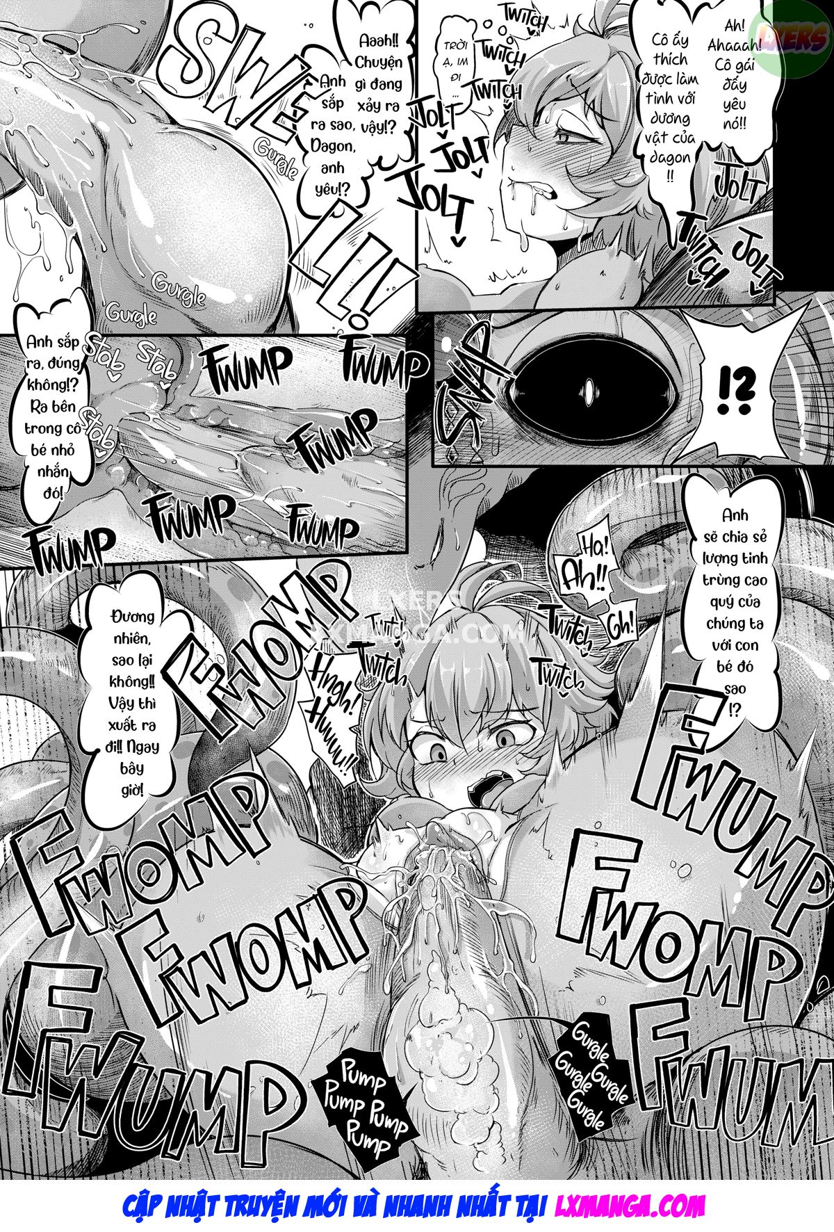 Đọc truyện hentai Tái thiết!? Thụ tinh giữa các loài - Chap 6 - [END]