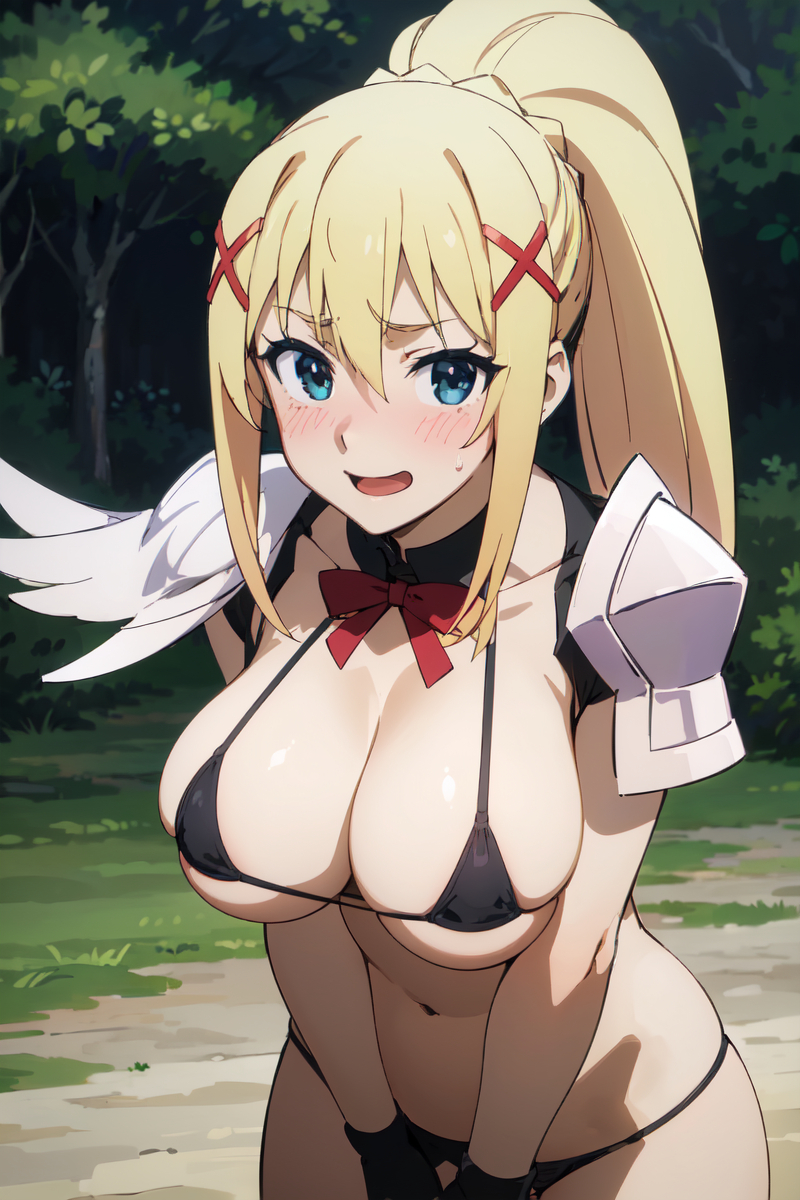 Đọc truyện hentai Tuyển tập Albums Art hentai - Chap 280 - Darkness Micro Bikini