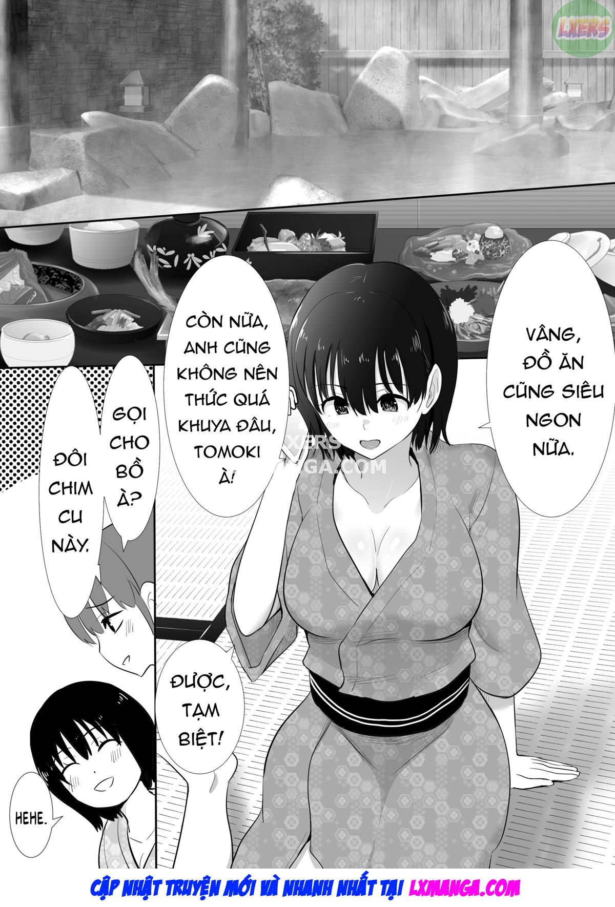 Đọc truyện hentai Cô bạn gái ngực bự của tôi đi du lịch suối nước nóng có thể đã bị bạn trai dâm đãng của bạn cô ấy đến thăm - Chap 1