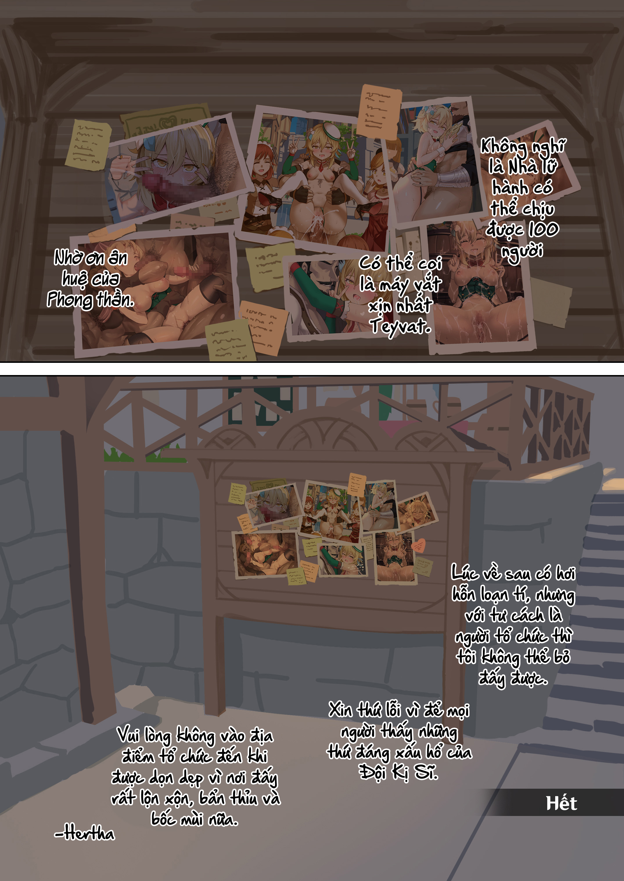 Đọc truyện hentai Lễ hội mùa xuân Mondstadt - Act 2 kết thúc