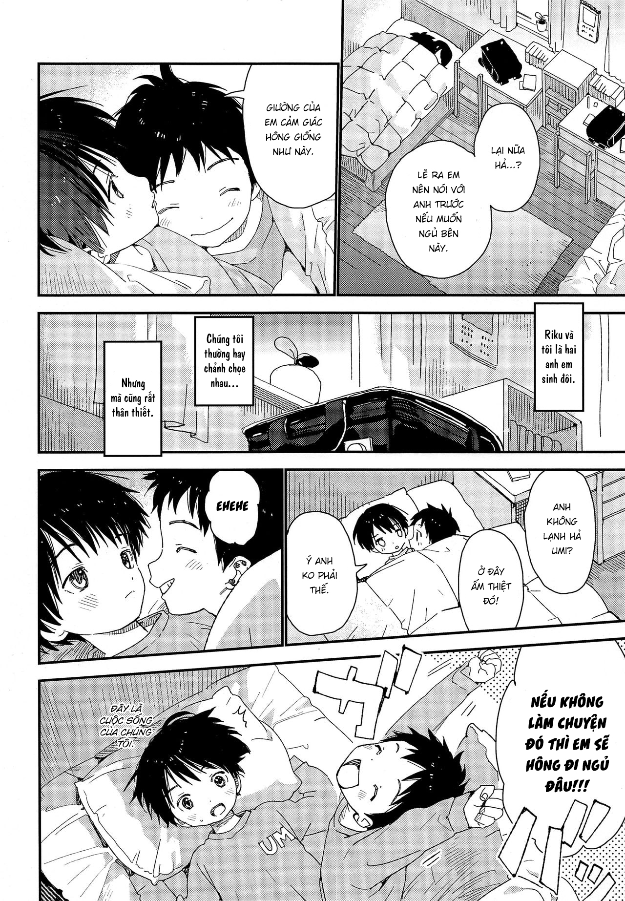 Đọc truyện hentai Futago-kun no Seitsuu Jijou - 1. Khi còn nhỏ.