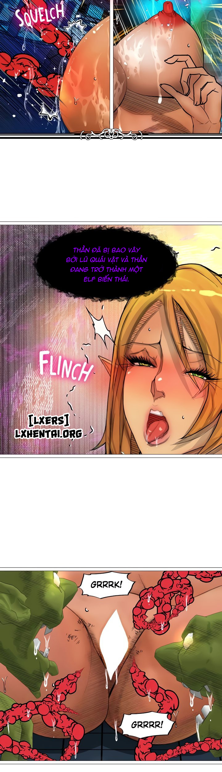Đọc truyện hentai Nữ Hoàng Dark Elf Và Nô Lệ Orc - Chap 26