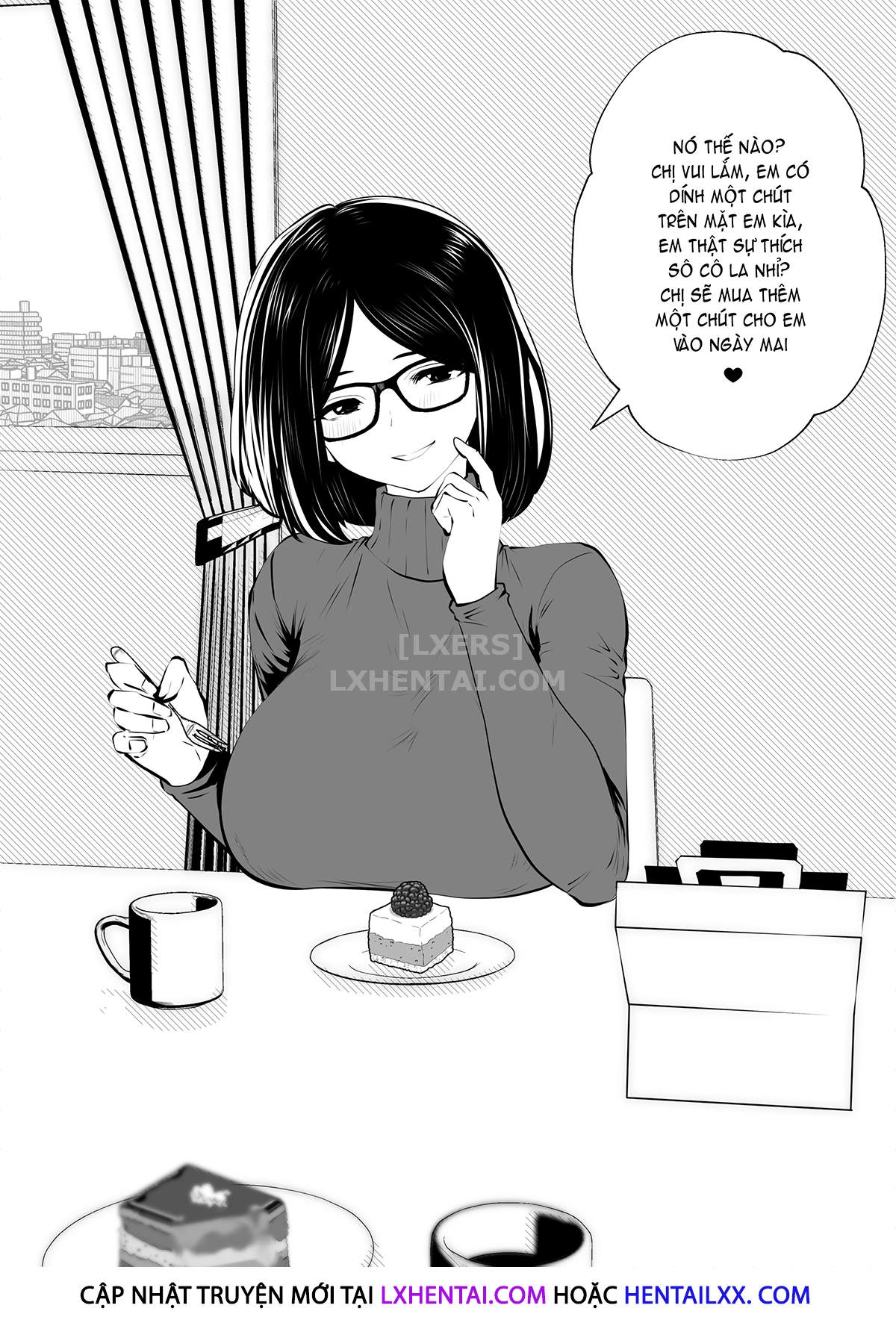 Đọc truyện hentai Ms. Black Rimmed Glasses - Oneshot
