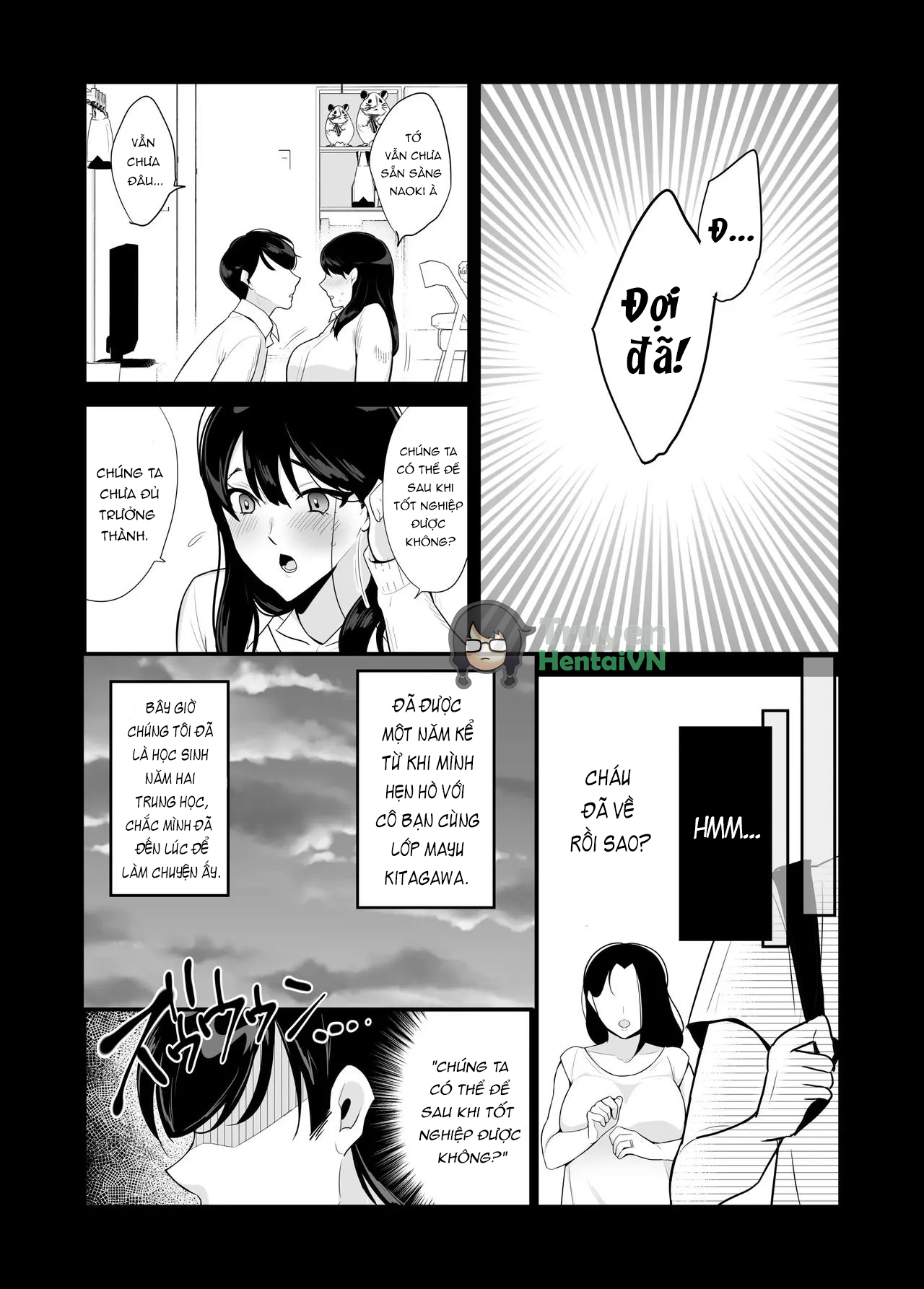 Đọc truyện hentai Kanojo no Haha ni Taberareru ~ Yuuwaku sarete Naisho no Furin Kankei - Oneshot
