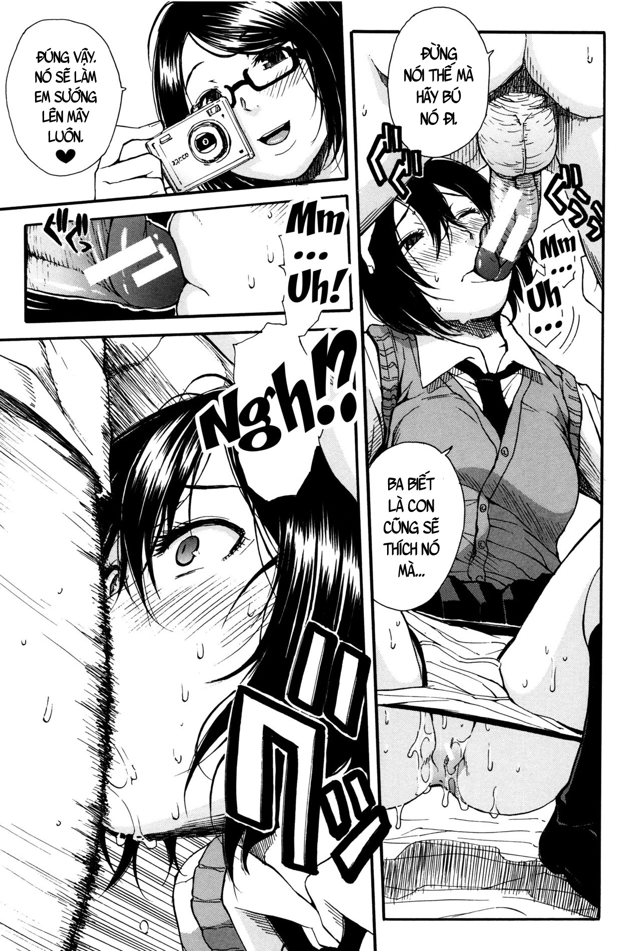 Đọc truyện hentai Một nơi dễ chịu sâu bên trong bộ đồng phục - Chap 2