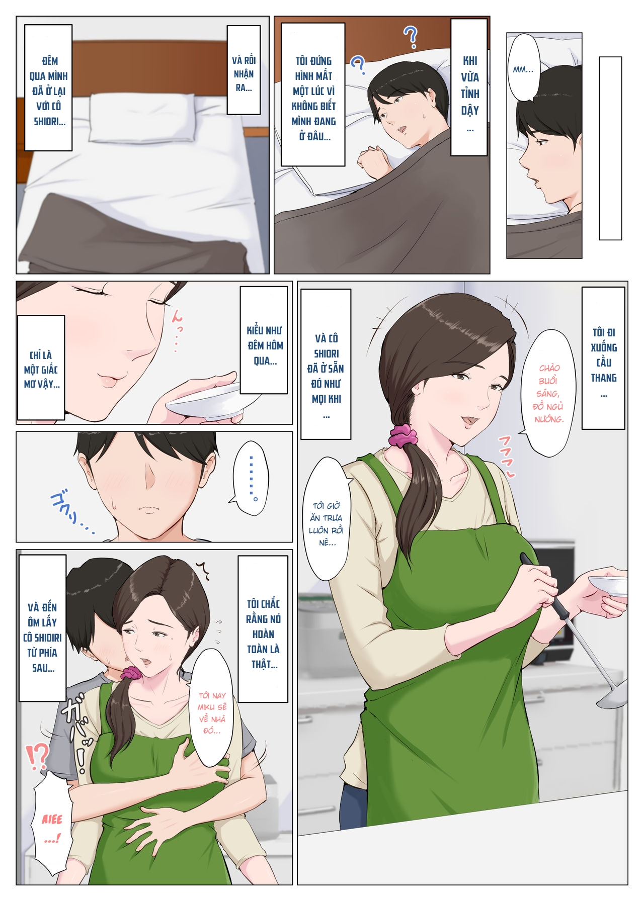 Đọc truyện hentai Người phụ nữ giống mẹ tôi - Chap 1.3