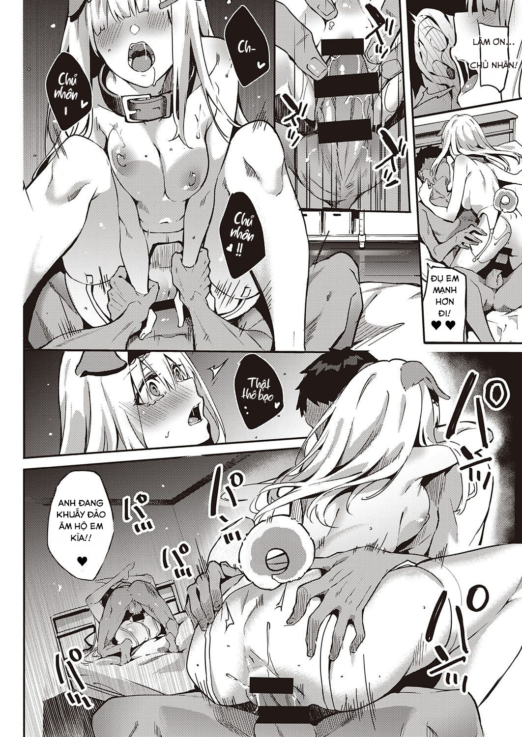 Đọc truyện hentai Hatsujou Koinu Akane-chan - Oneshot