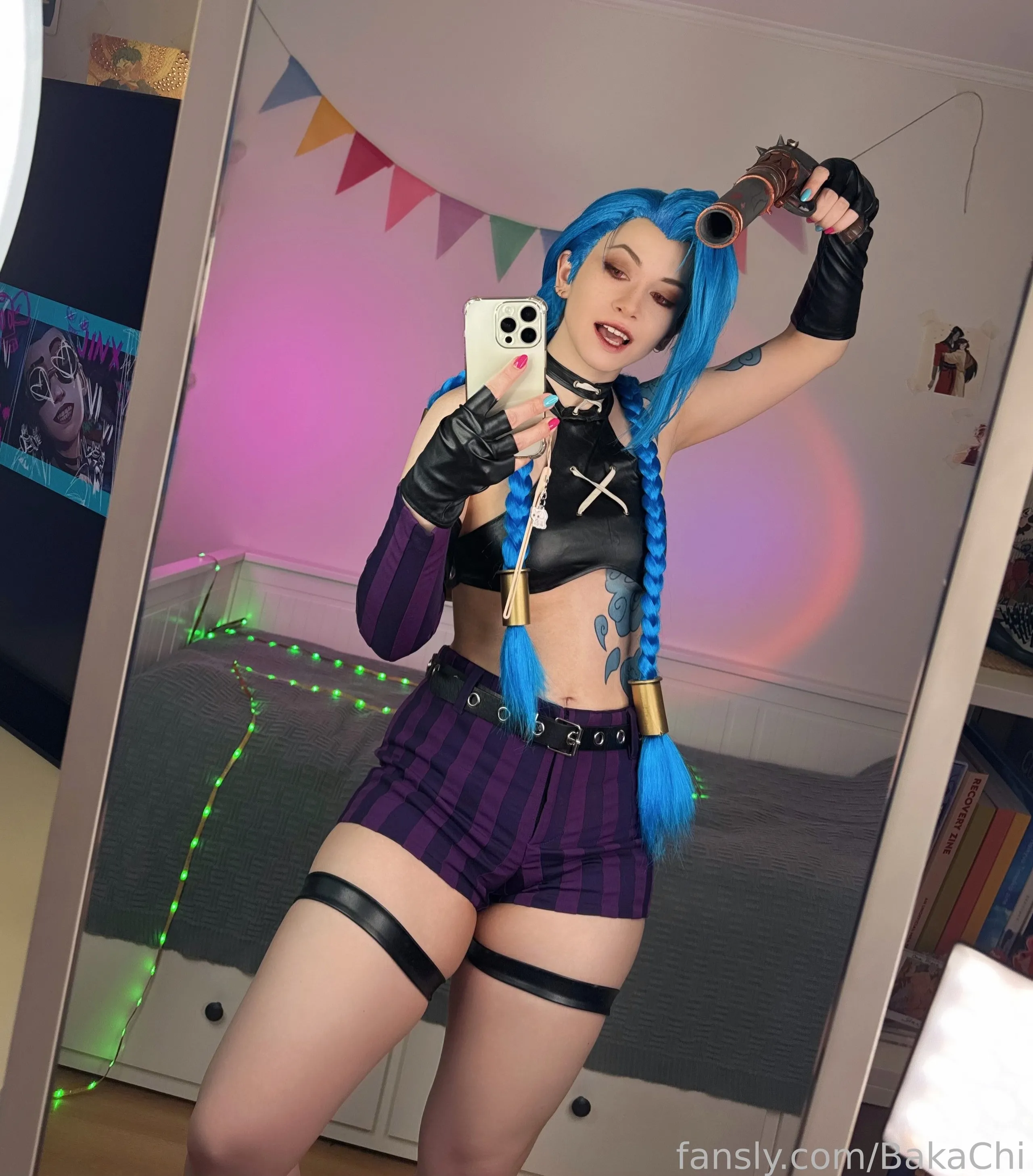 Đọc truyện hentai Tuyển tập Albums siêu phẩm Cosplay - Chap 1074 - BakaChi - Jinx