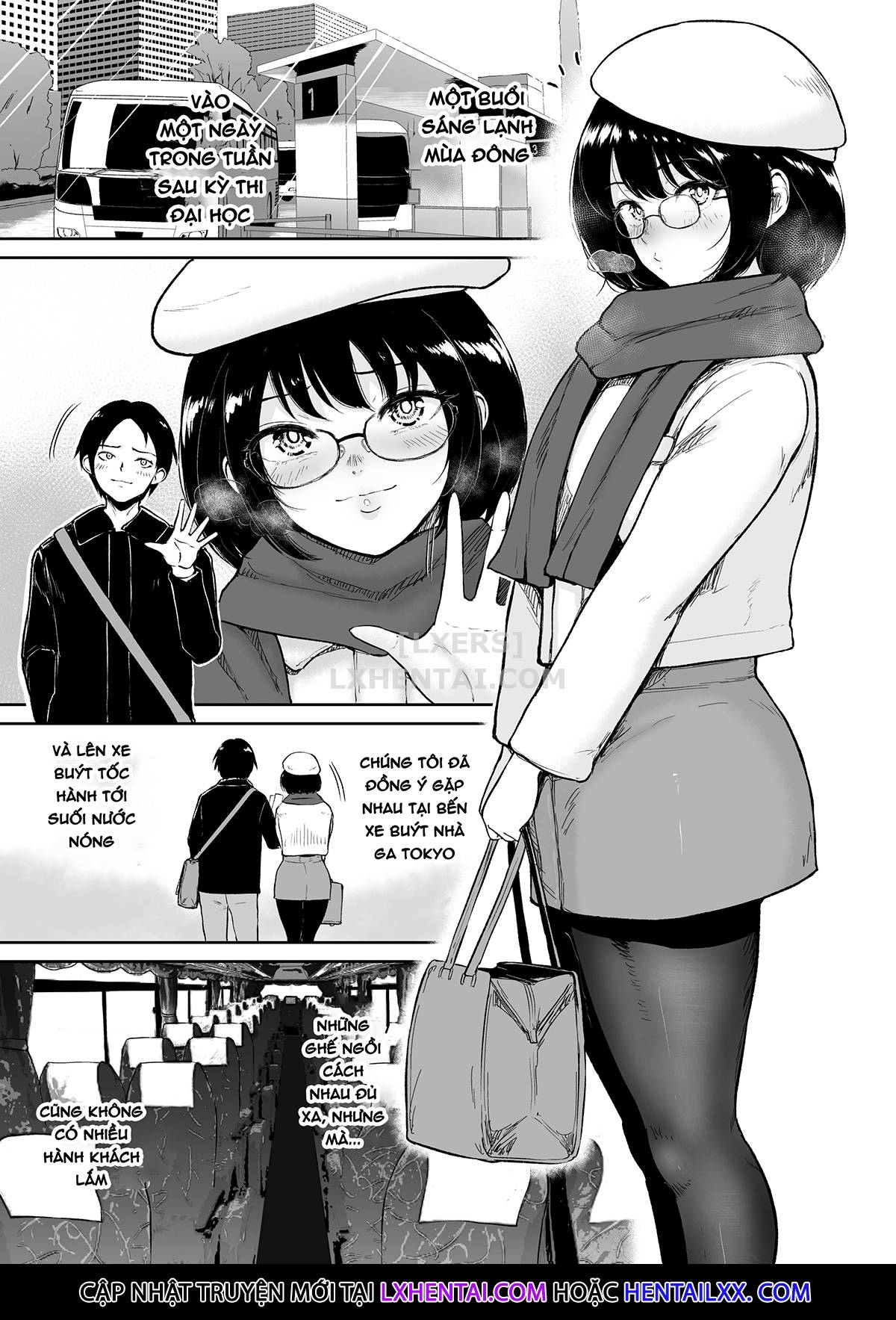 Đọc truyện hentai Newly Addicted - My Plain Jane Girlfriend and I Spent Our Entire Hot Springs Trip Fucking - Oneshot