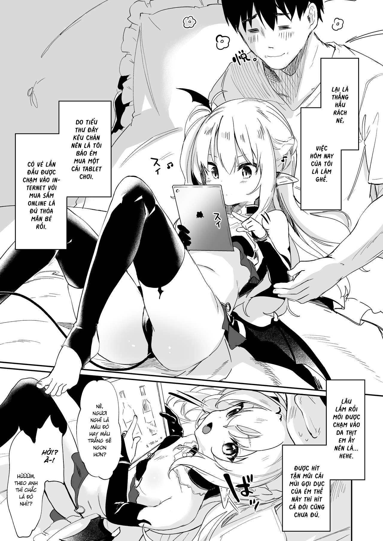 Đọc truyện hentai Nô Lệ Của Tiểu Succubus - Chap 5.5