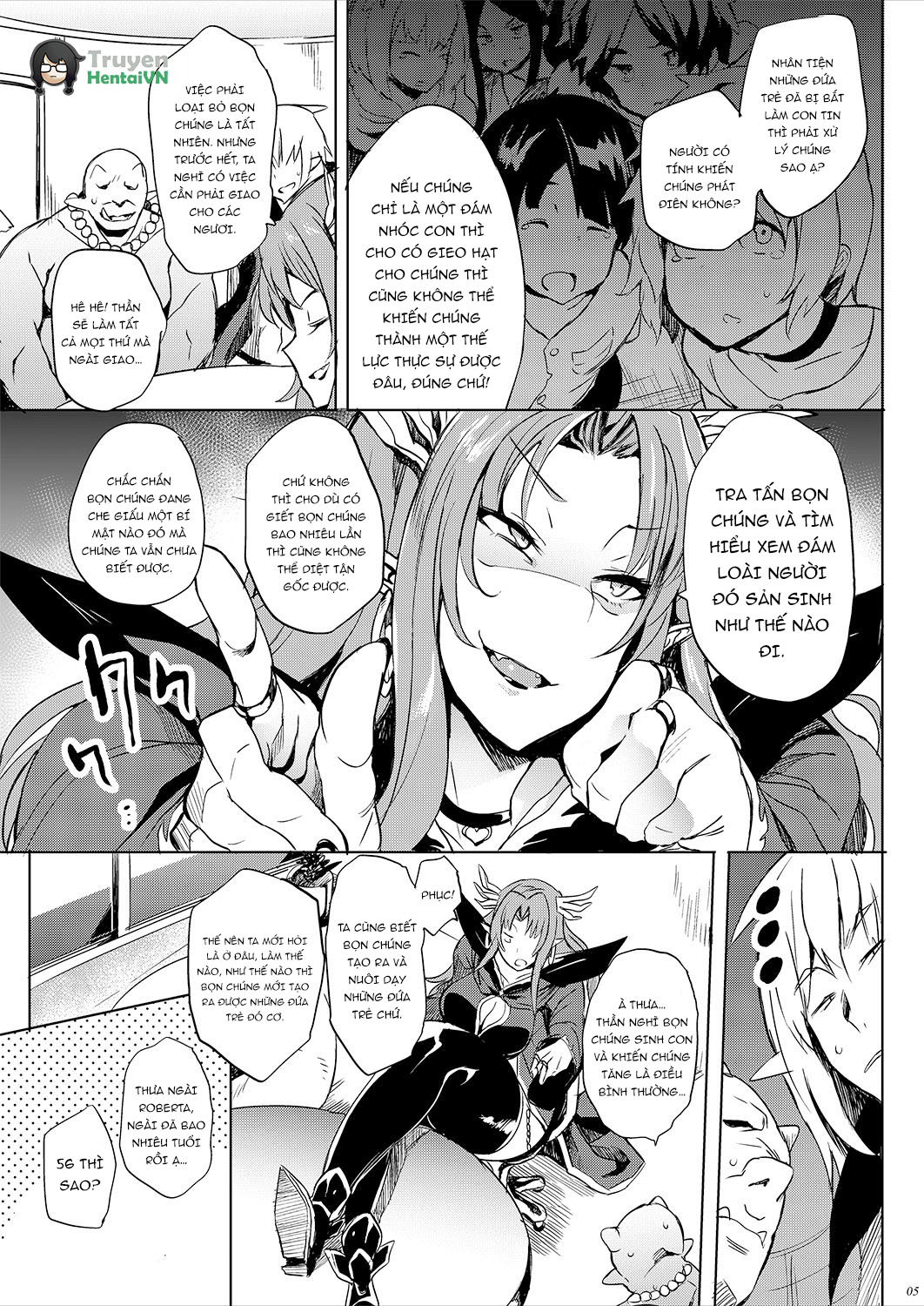 Đọc truyện hentai Sở thích ăn cặc của quái vật 3 đầu - oneshot