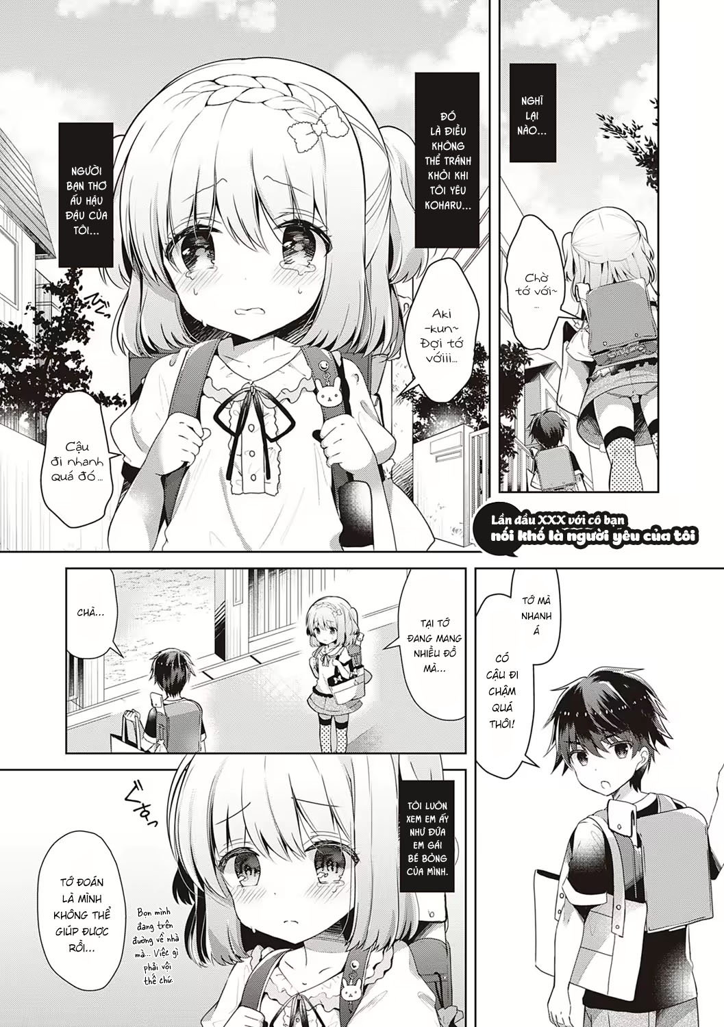 Đọc truyện hentai Osananajimi de Koibito no Kanojo to Shitai Koto Zenbu - Chap 1