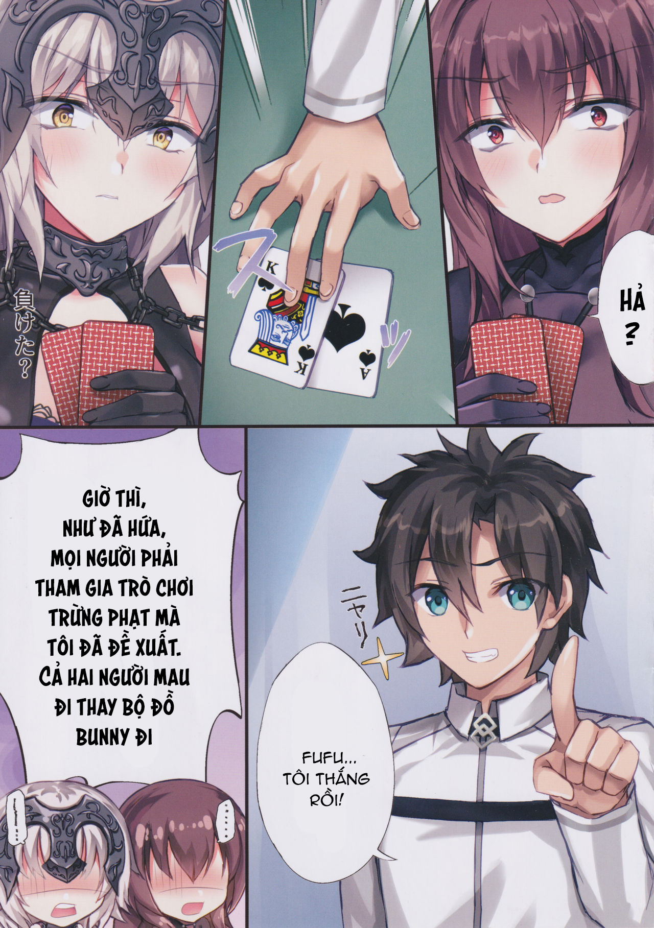 Đọc truyện hentai Gamble Bunnies - Scathach x Jalter