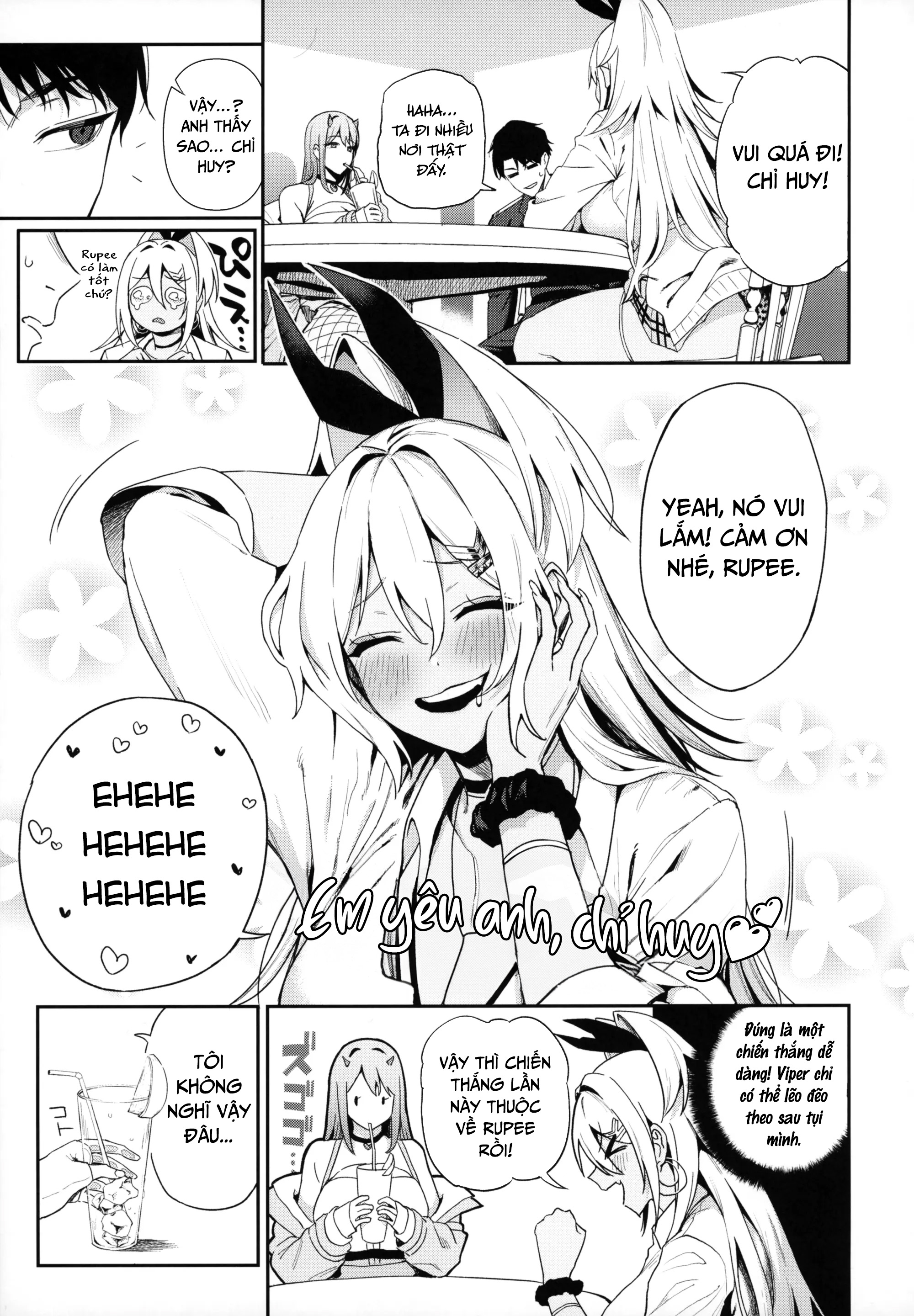 Đọc truyện hentai Cuộc thách đấu của các cô gái - Oneshot