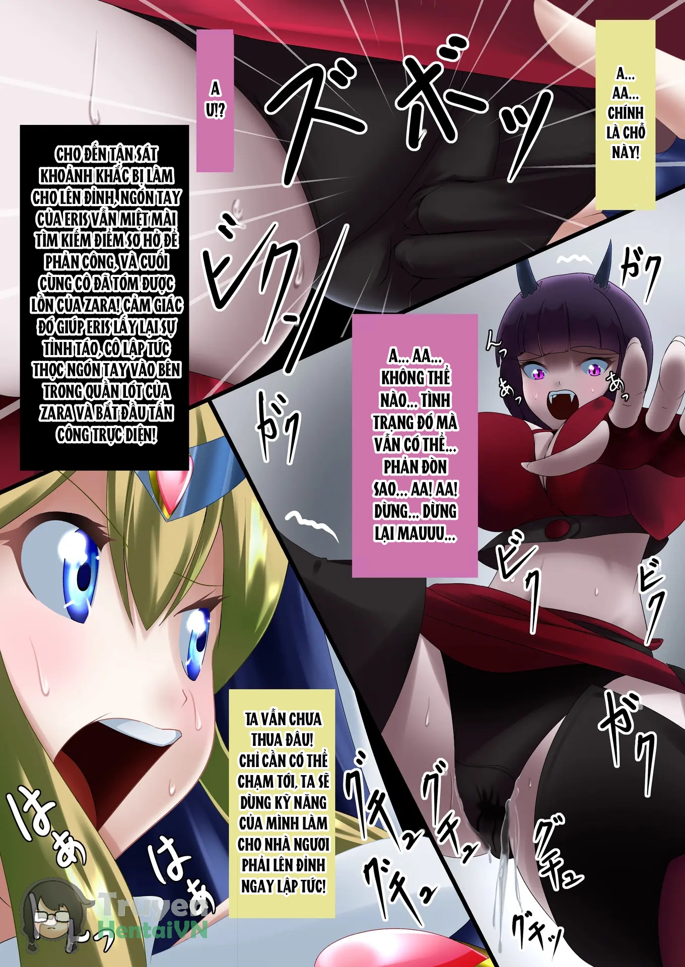 Đọc truyện hentai Justice Heroine Saint Sister S Eris - Chap 1