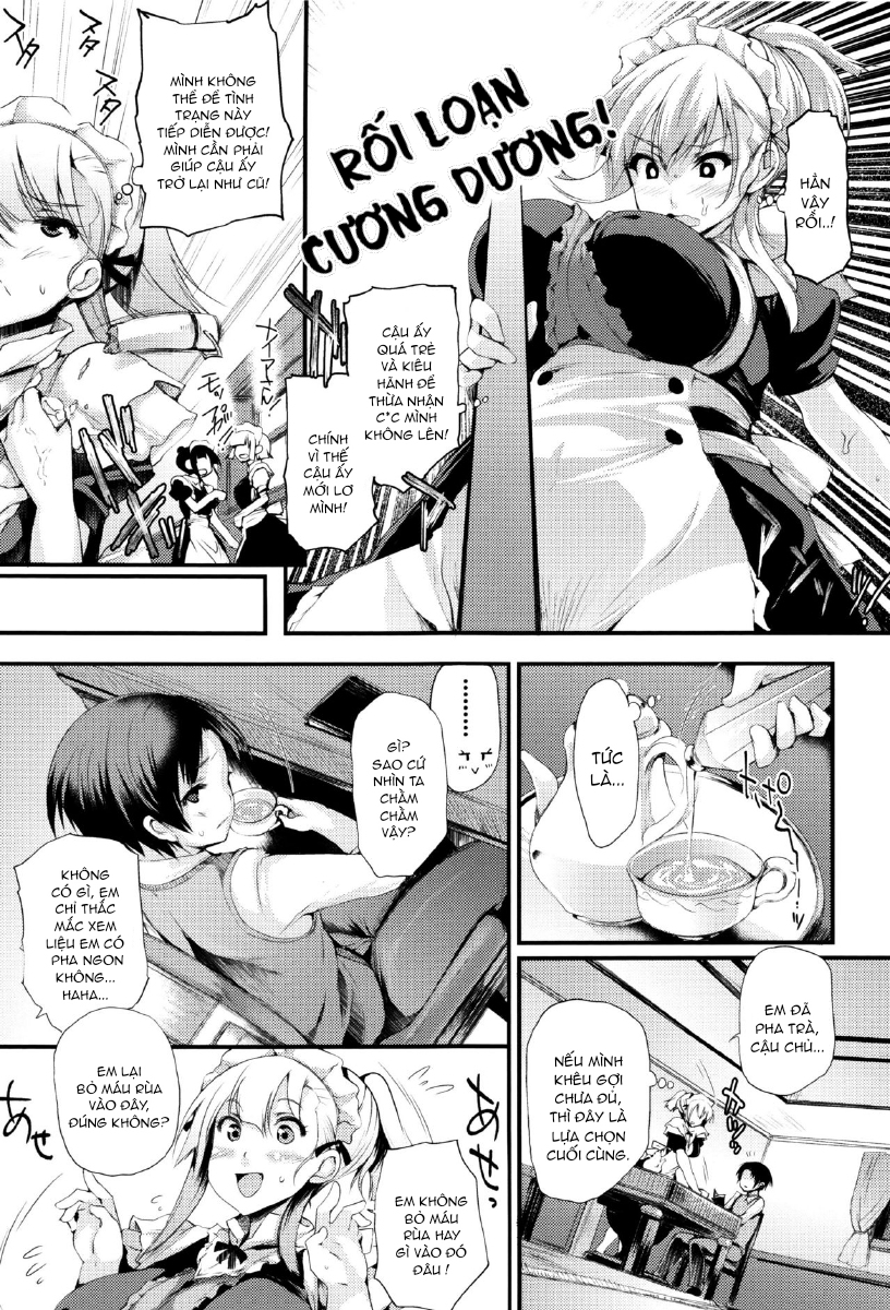 Đọc truyện hentai Sakusaku Meat Pie - Chap 3 - Hầu Gái Hứng Tình