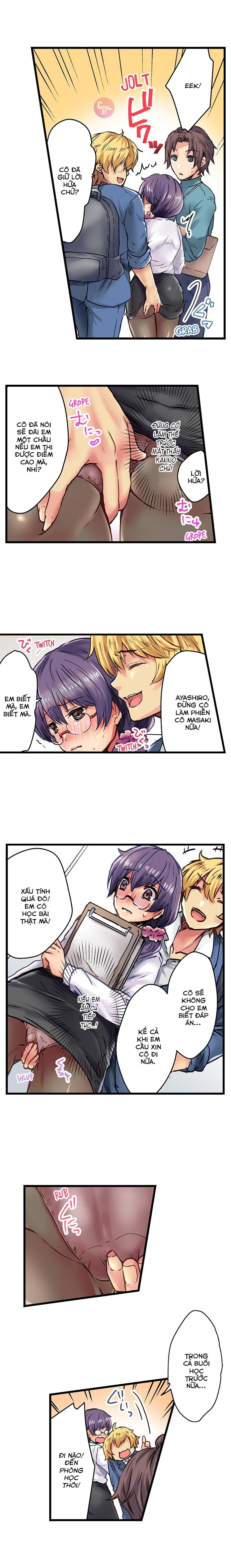 Đọc truyện hentai Thưởng cho học sinh bằng cách chịch! - Chap 4