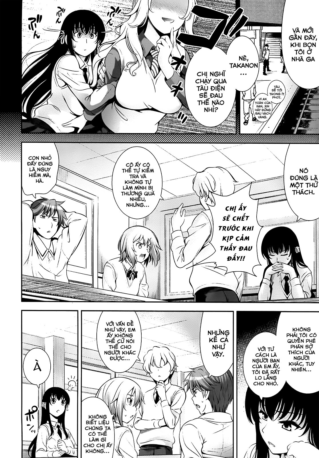 Đọc truyện hentai Ngôi trường nơi mà tình yêu là không cần thiết - Chapter 4