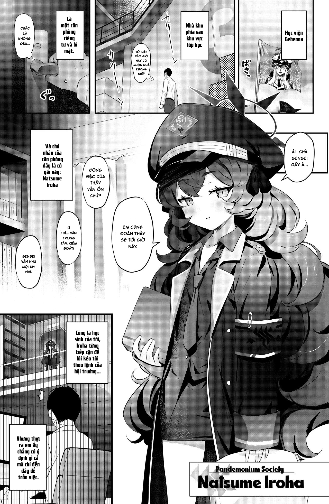 Đọc truyện hentai Ham muốn (Blue Archive) - Ham muốn (Blue Archive)