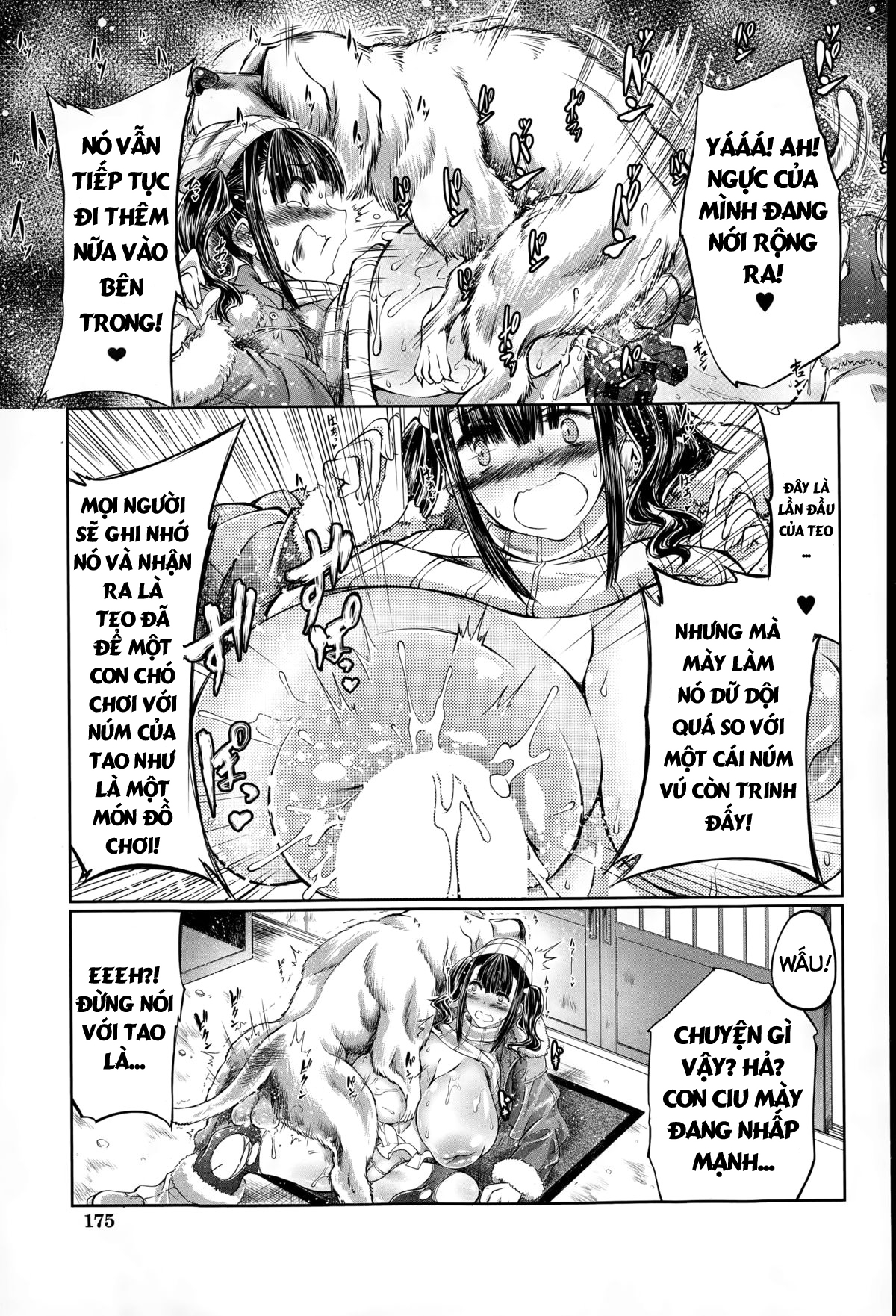 Đọc truyện hentai Kanbotsuyama Biwak - Oneshot - Ngọt như dép tổ ong