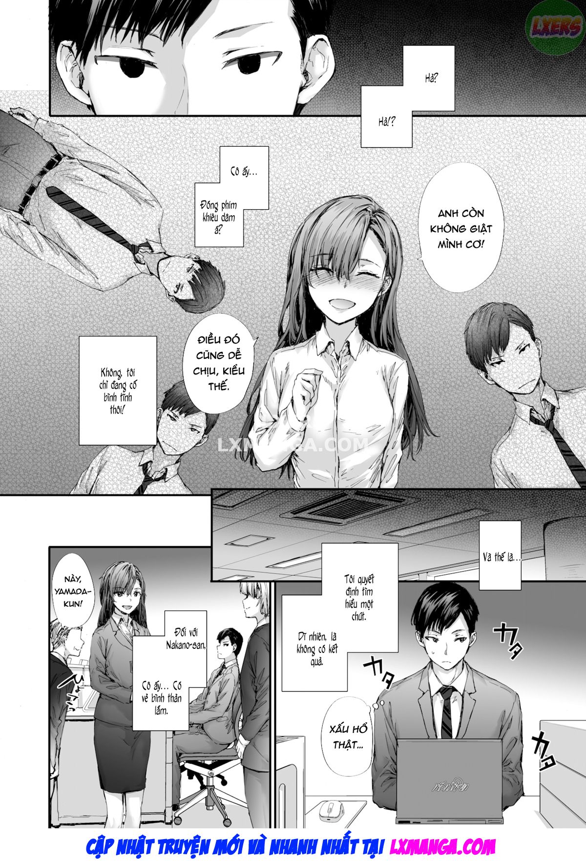 Đọc truyện hentai Tôi là cựu diễn viên AV làm việc tại một công ty tạm thời. - Chap 1