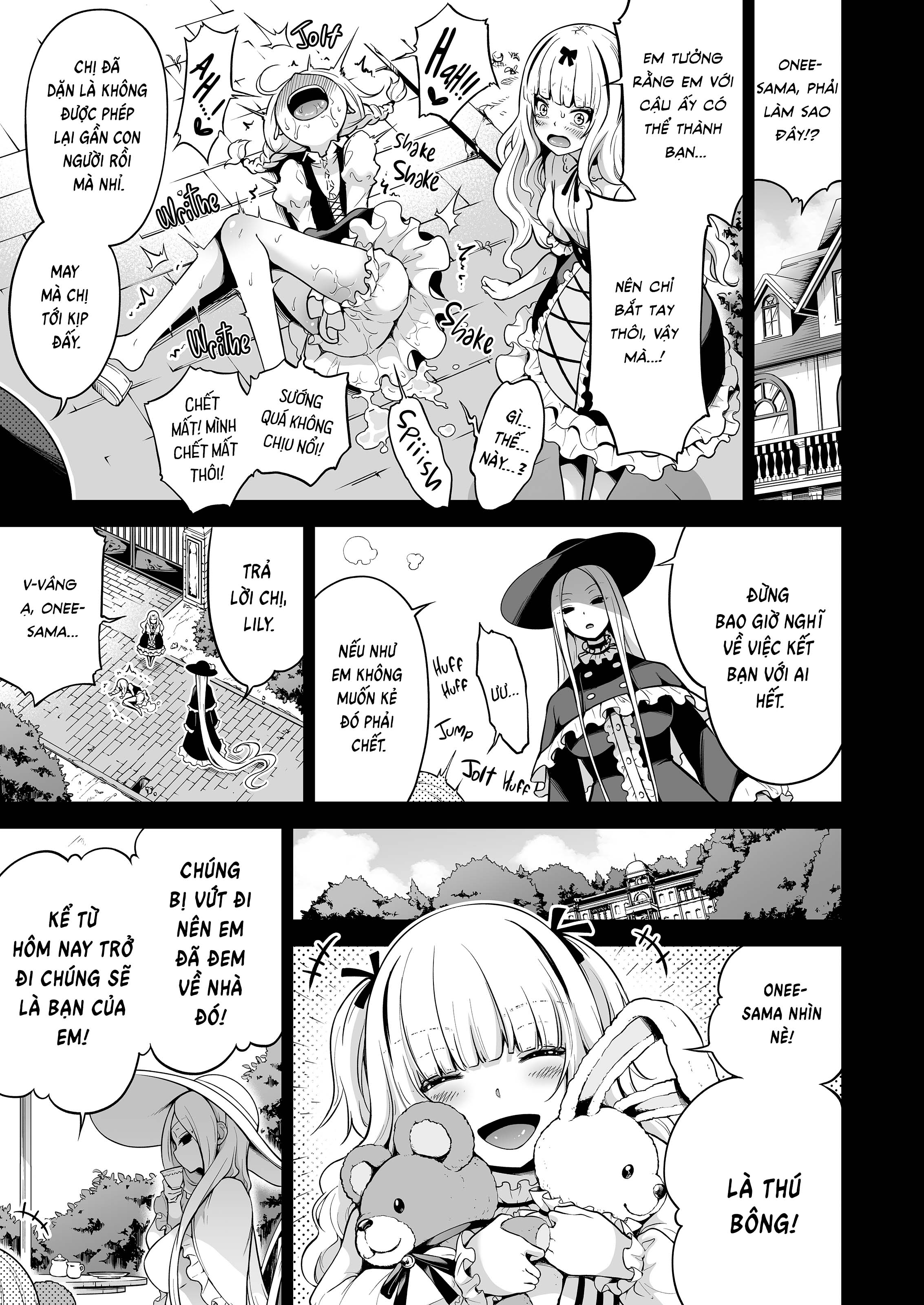 Đọc truyện hentai Vắt kiệt tinh trùng cùng ba chị em Succubus - Chap 2