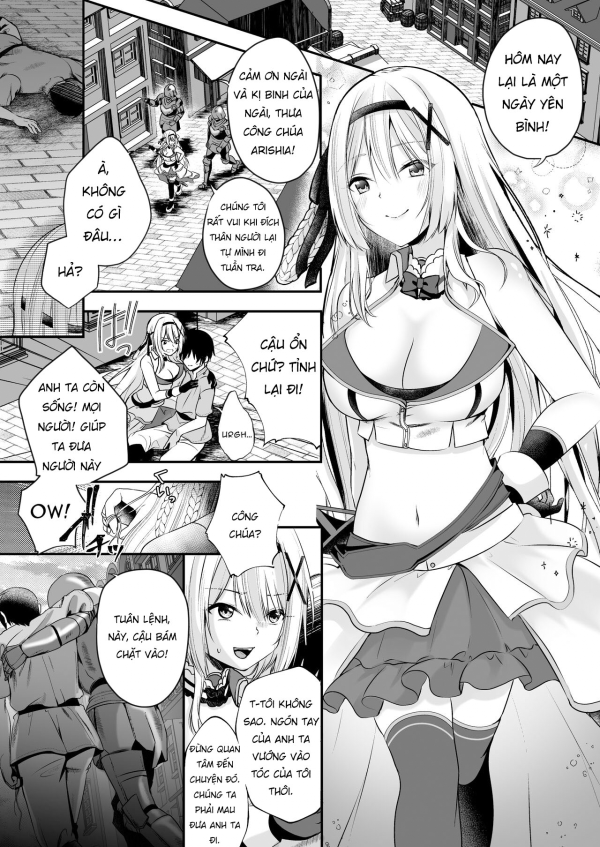 Đọc truyện hentai MarionettePrincess -Mobu murabito no etchina ayatsuri ningyo ni sa rete shimau hime kishi monogatari- - Có thoại