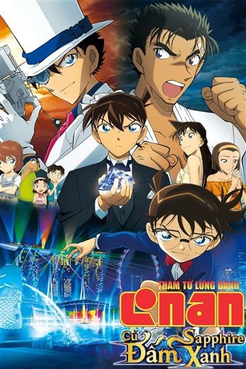 Thám Tử Lừng Danh Conan Movie 23 Cú Đấm Sapphire Xanh
