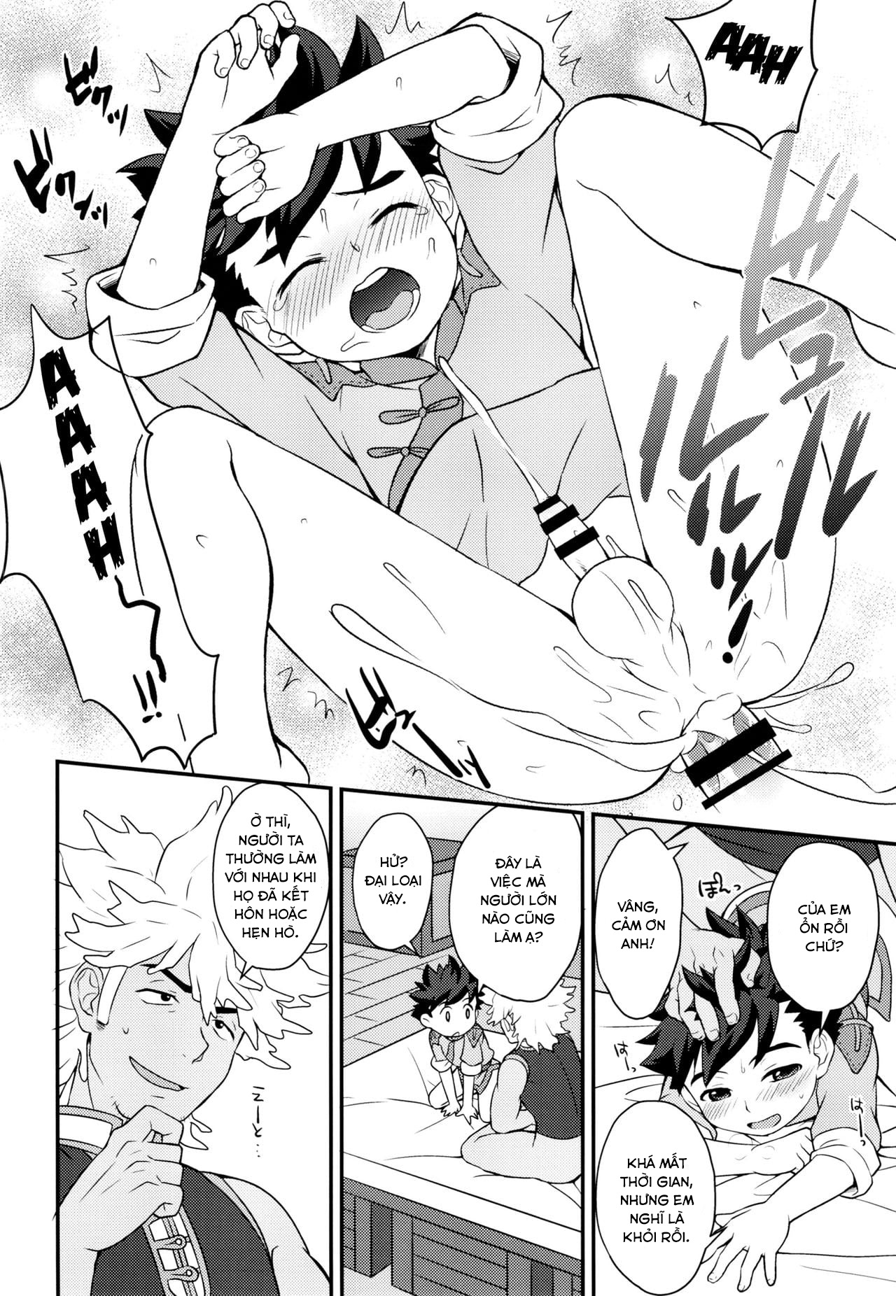 Đọc truyện hentai Tadashii Kizuna no Awasekata (Monster Hunter) - Oneshot