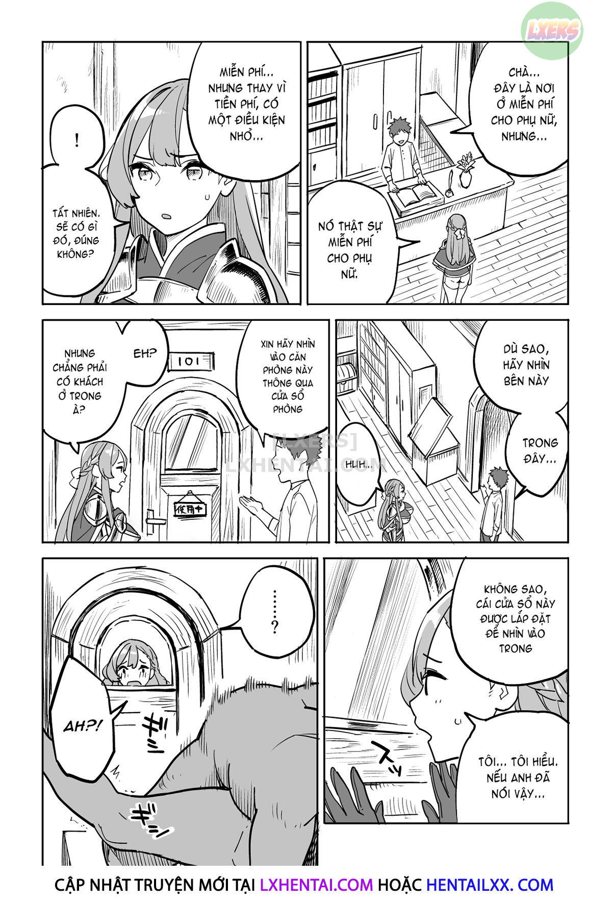 Đọc truyện hentai Beware Of Free Lodging! - Oneshot