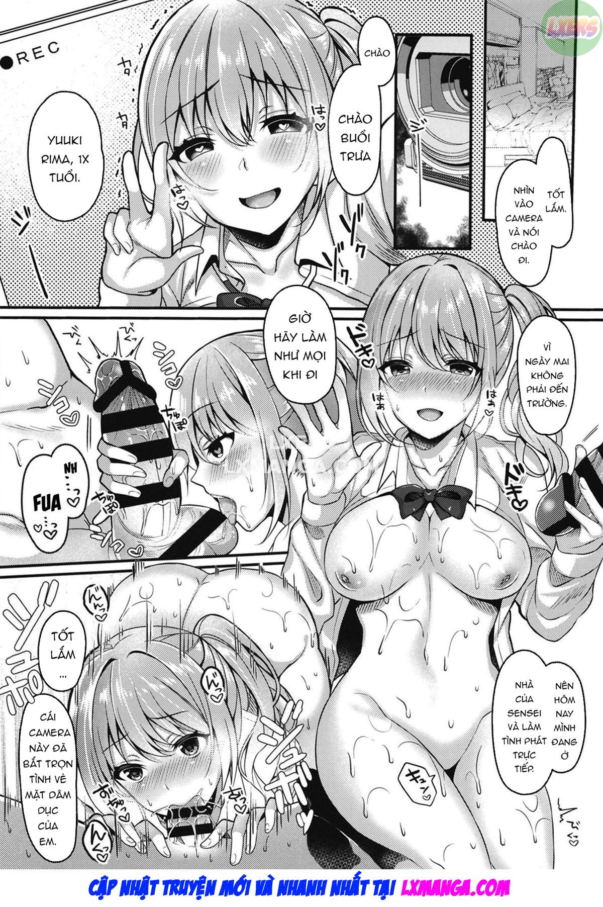 Đọc truyện hentai Pakopako Saimin JK - Chap 1