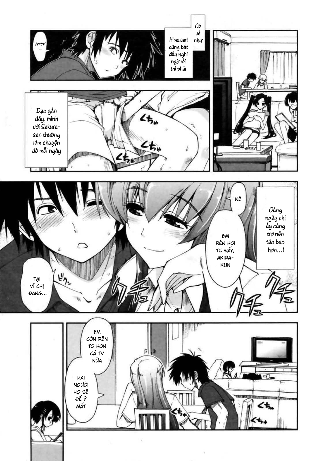 Đọc truyện hentai Sống chung cùng 3 chị em [Không Che] - Chap 4