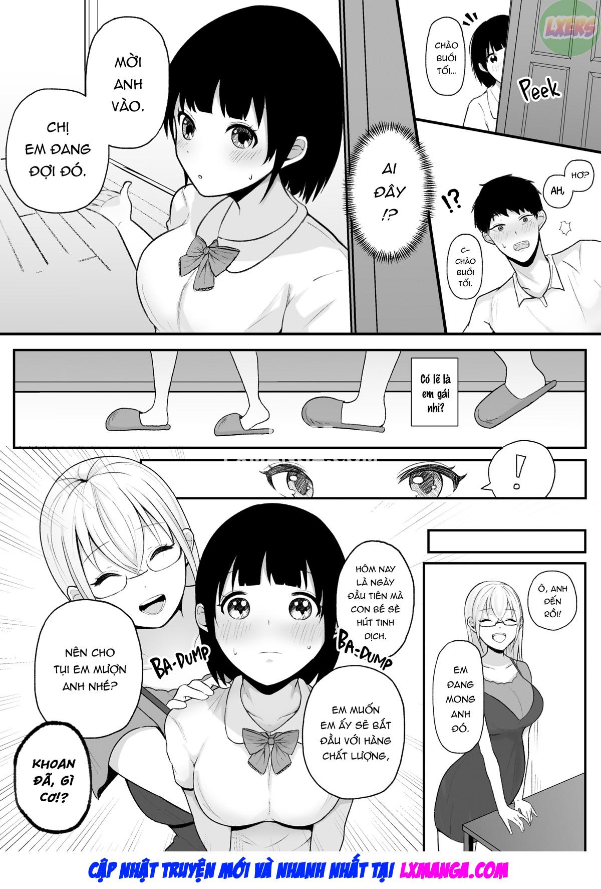 Đọc truyện hentai Hút chị em trong đêm nghiệp dư tạo ngọt ngào dịch vụ - Oneshot