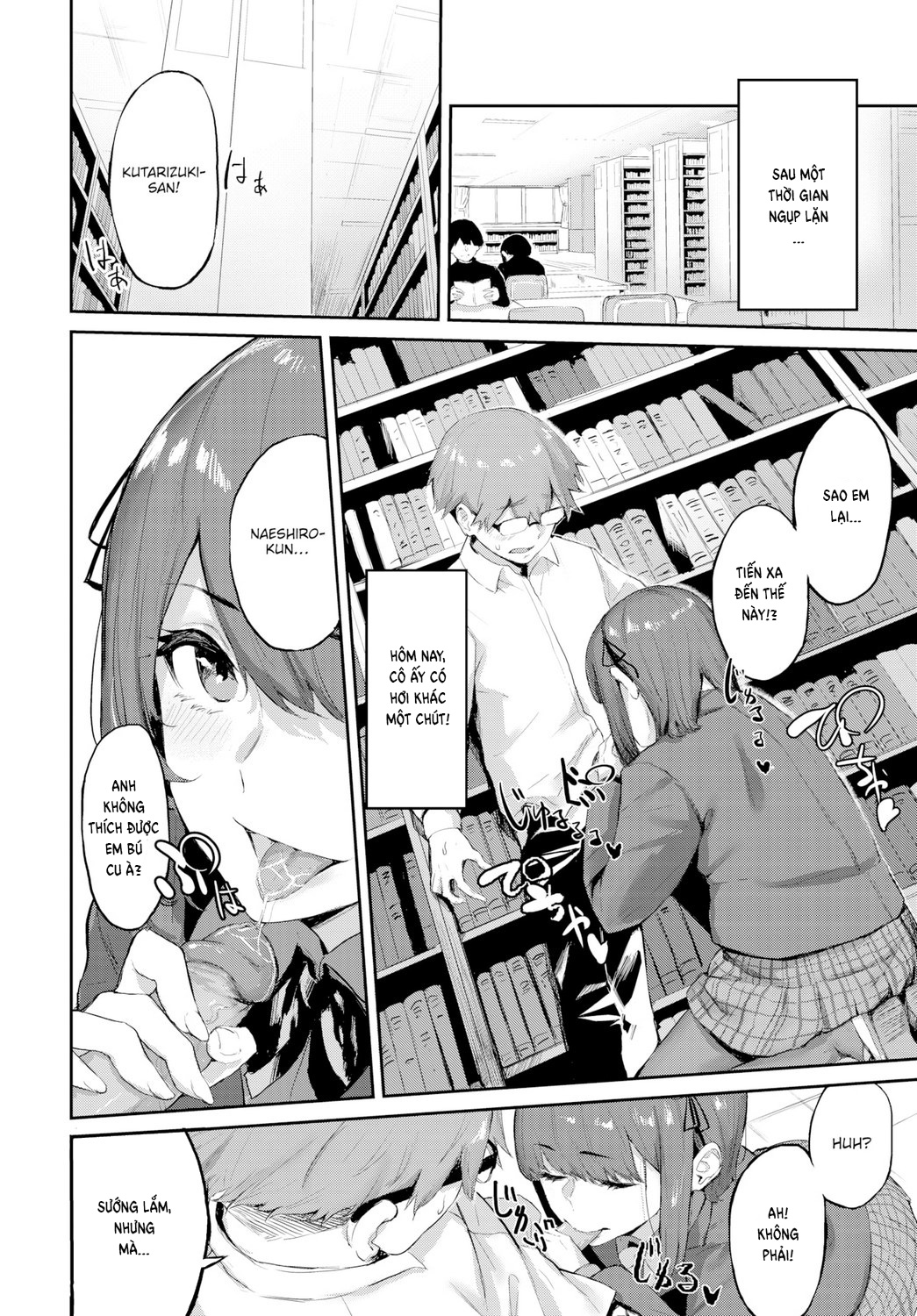 Đọc truyện hentai Library Secrets - Oneshot