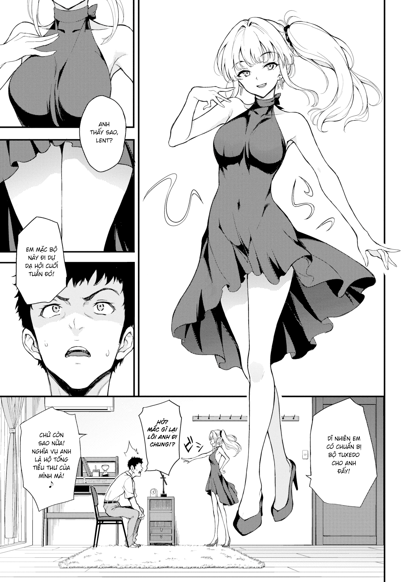 Đọc truyện hentai Tiểu Thư Shino Giận Mất Rồi ❤ - Chap 2