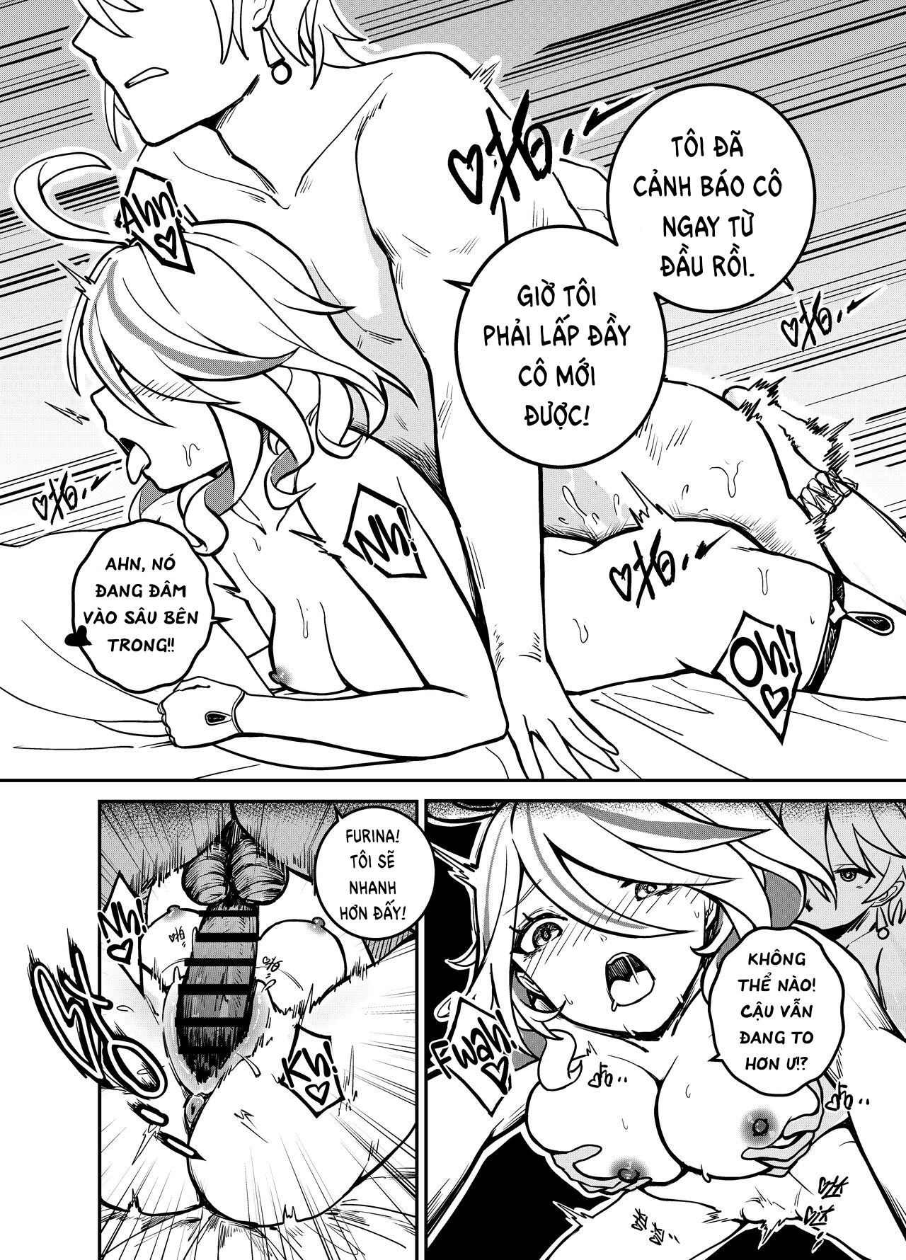 Đọc truyện hentai Furina ngu ngốc. - Oneshot