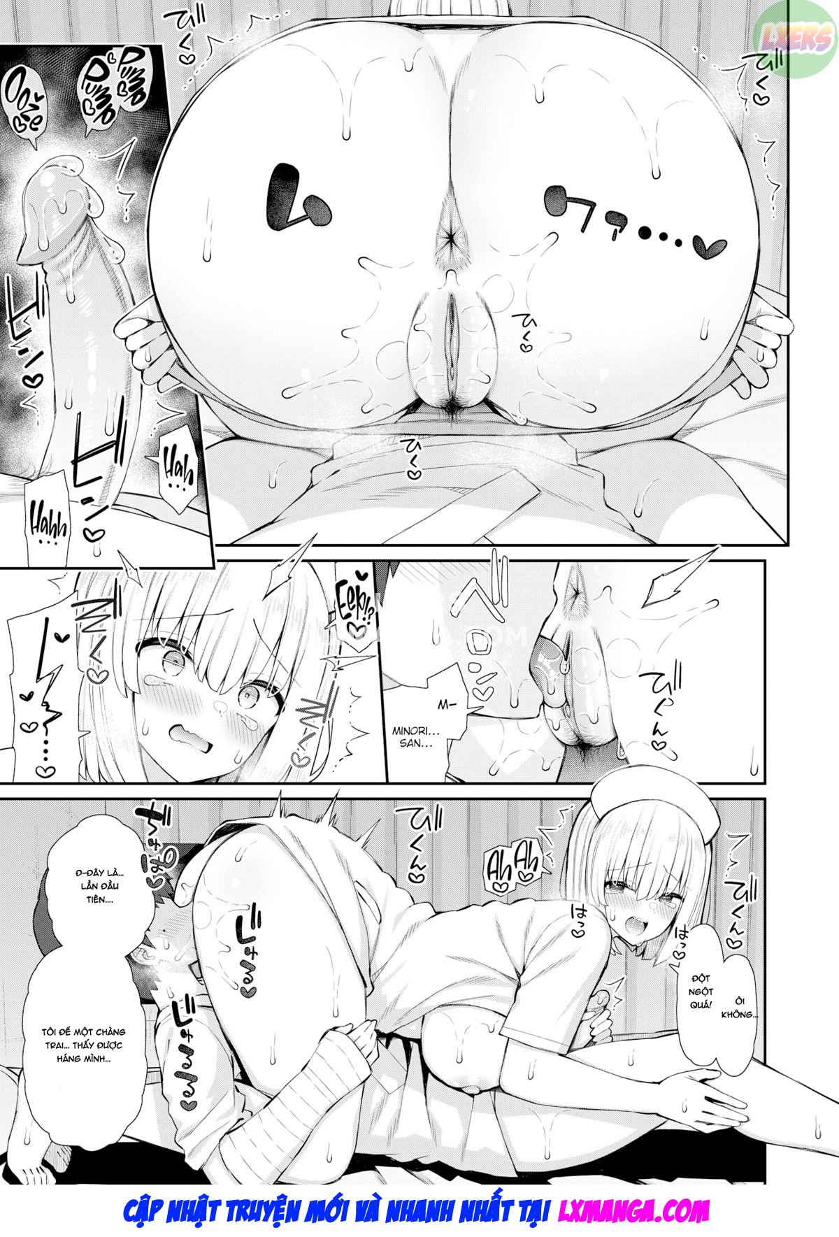 Đọc truyện hentai Trải nghiệm đầu tiên của một Y tá mới vào nghề (Trinh nữ) - Oneshot