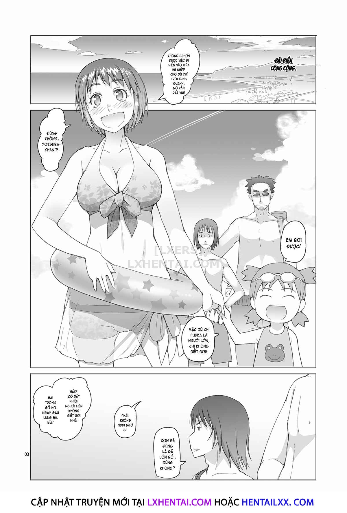 Đọc truyện hentai Fuuka-Chan Natsu Nikki - Oneshot