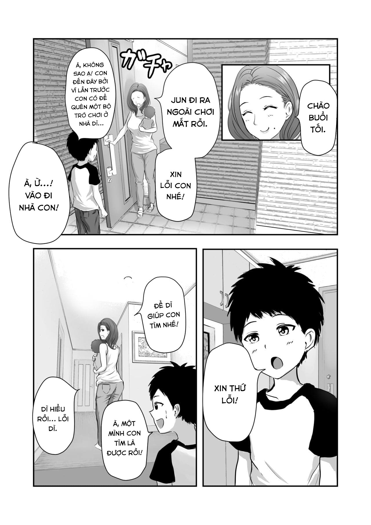 Đọc truyện hentai Tomodachi no Mama o Tasting - Oneshot