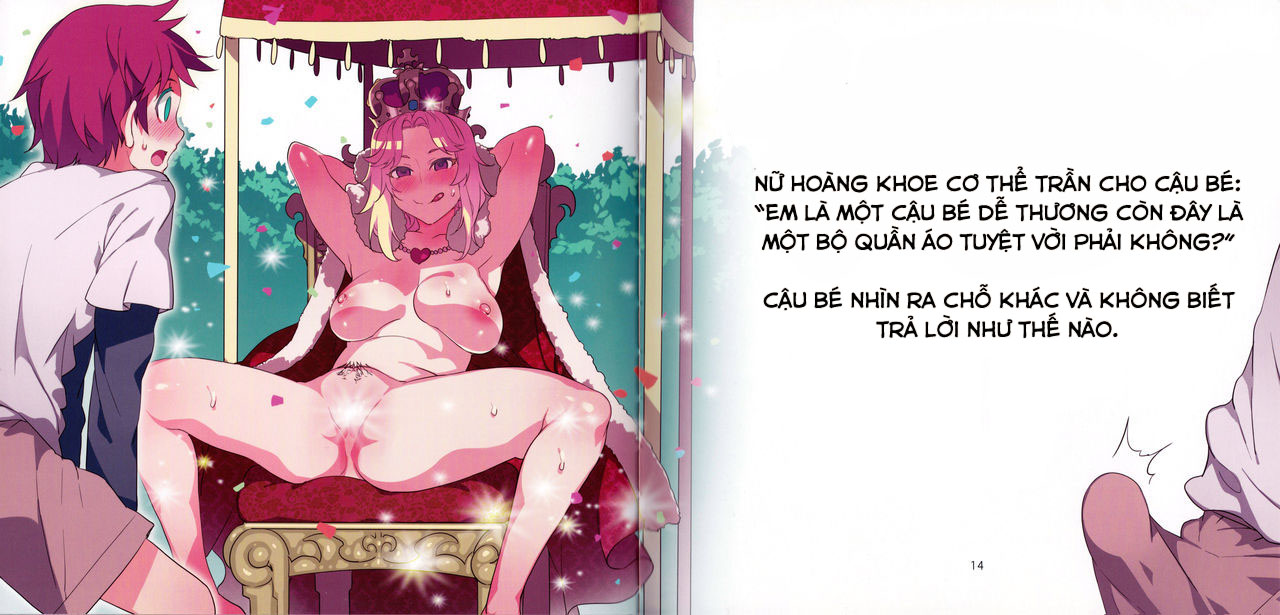 Đọc truyện hentai Bộ váy mới của nữ hoàng - Oneshot